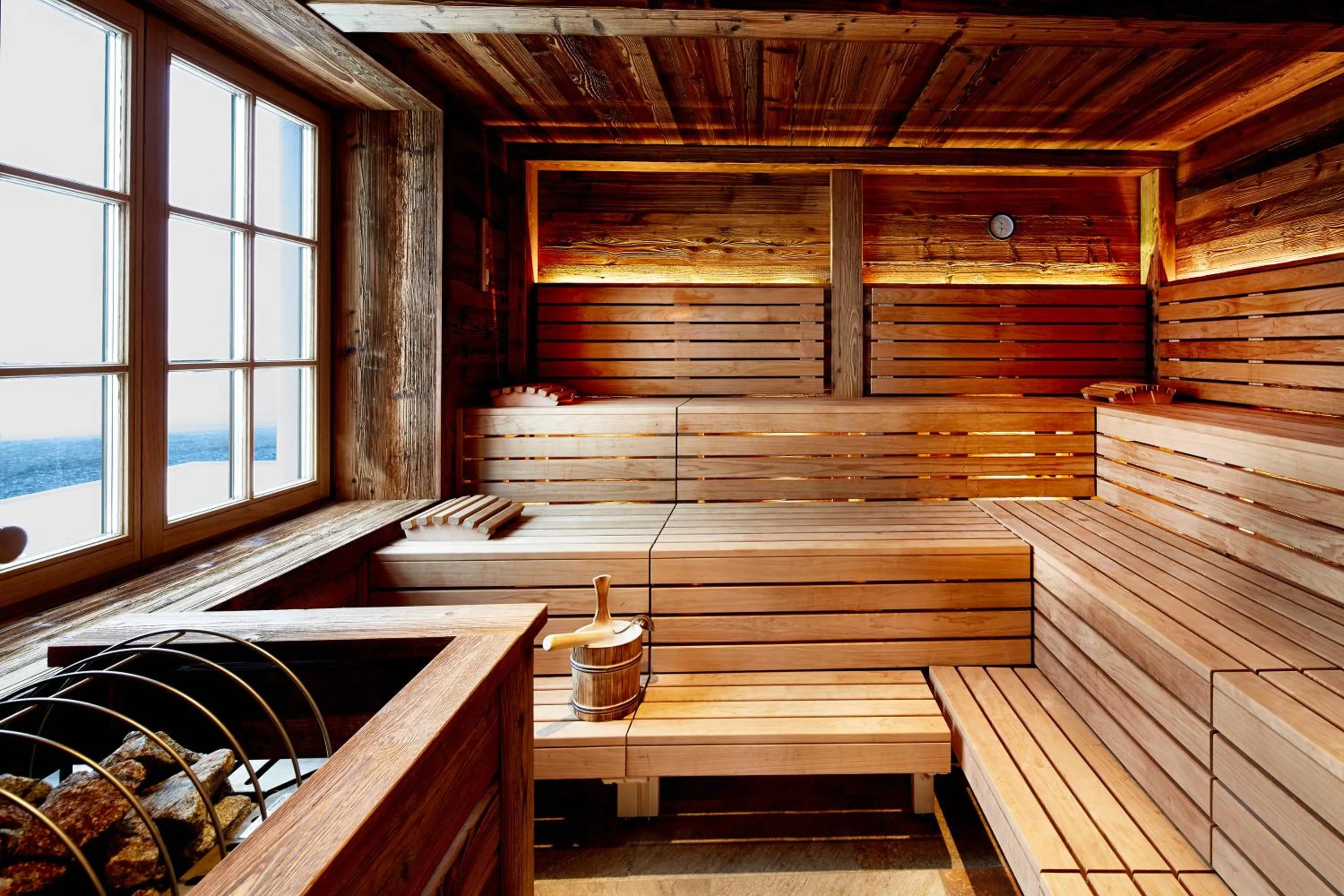 Sauna in Hotel Schloss Mittersill