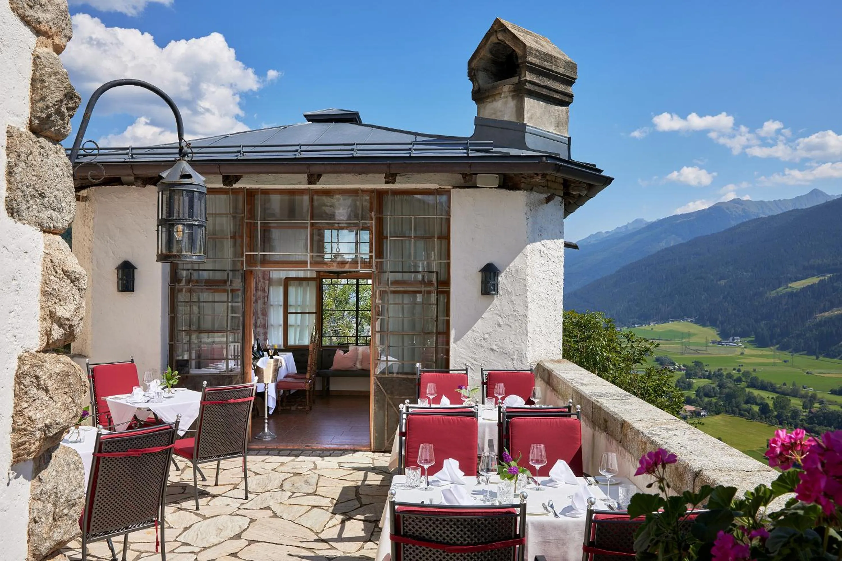 Balcony/Terrace in Hotel Schloss Mittersill