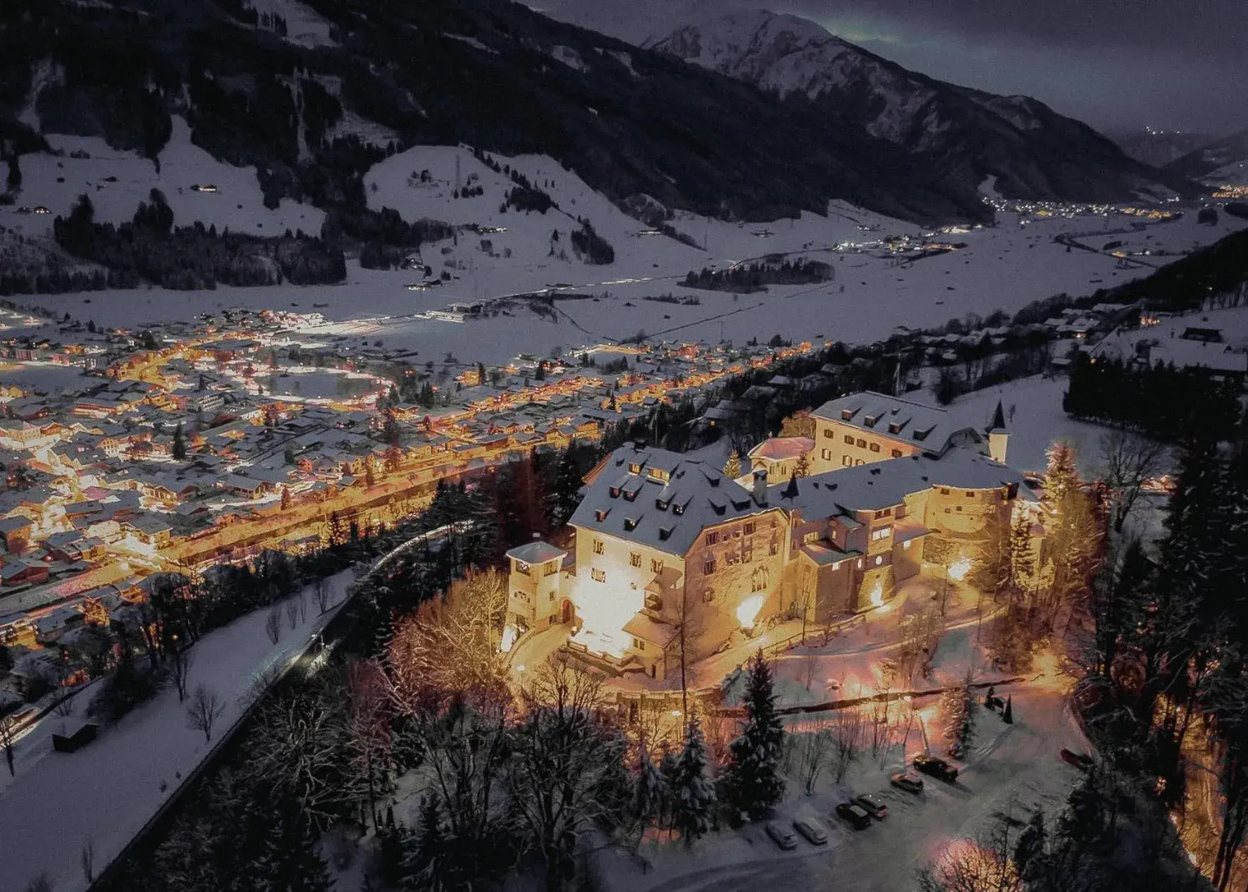 Property building in Hotel Schloss Mittersill Property building in Hotel Schloss Mittersill