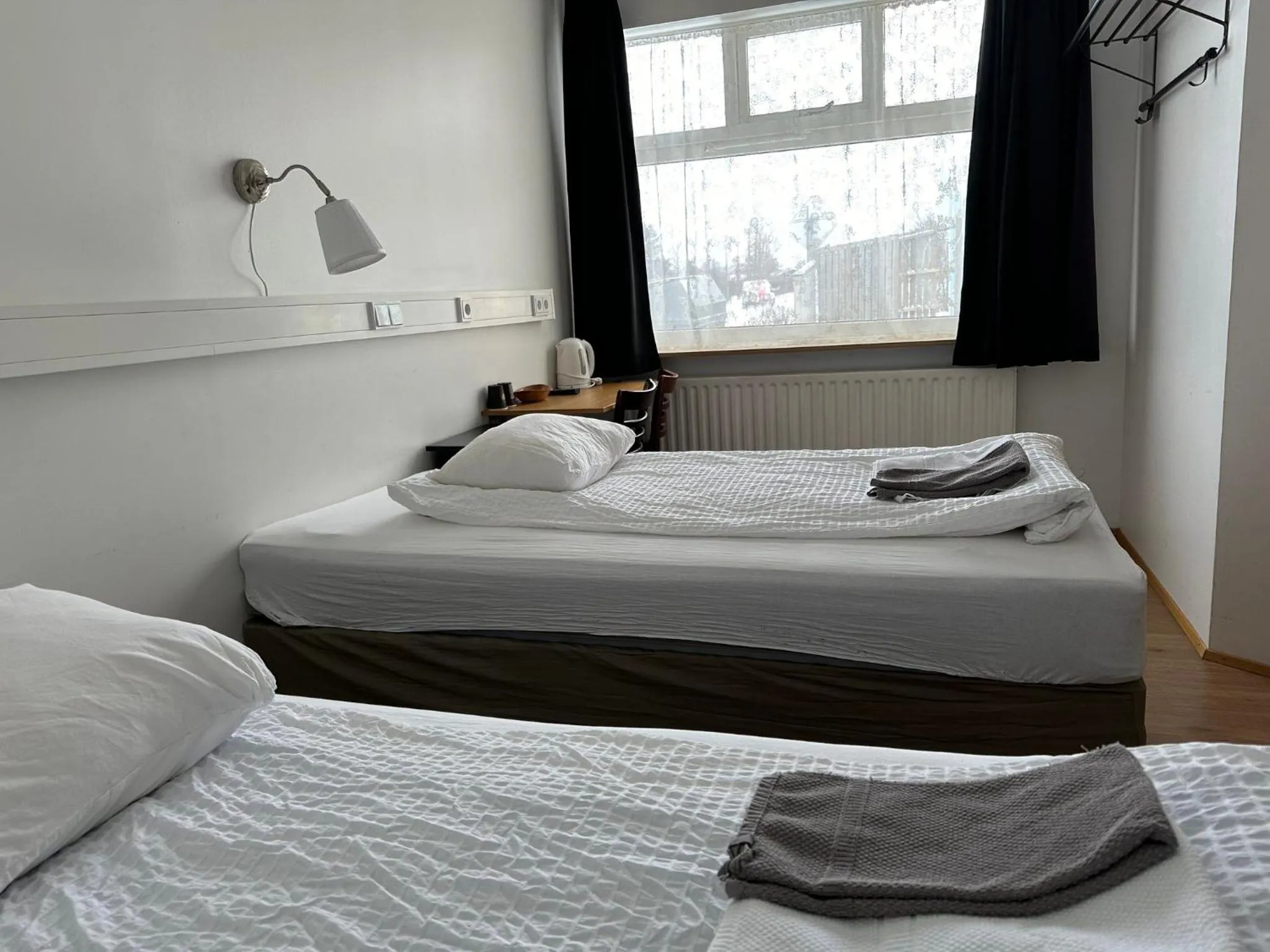 Bedroom, Bed in Kanslarinn Hostel