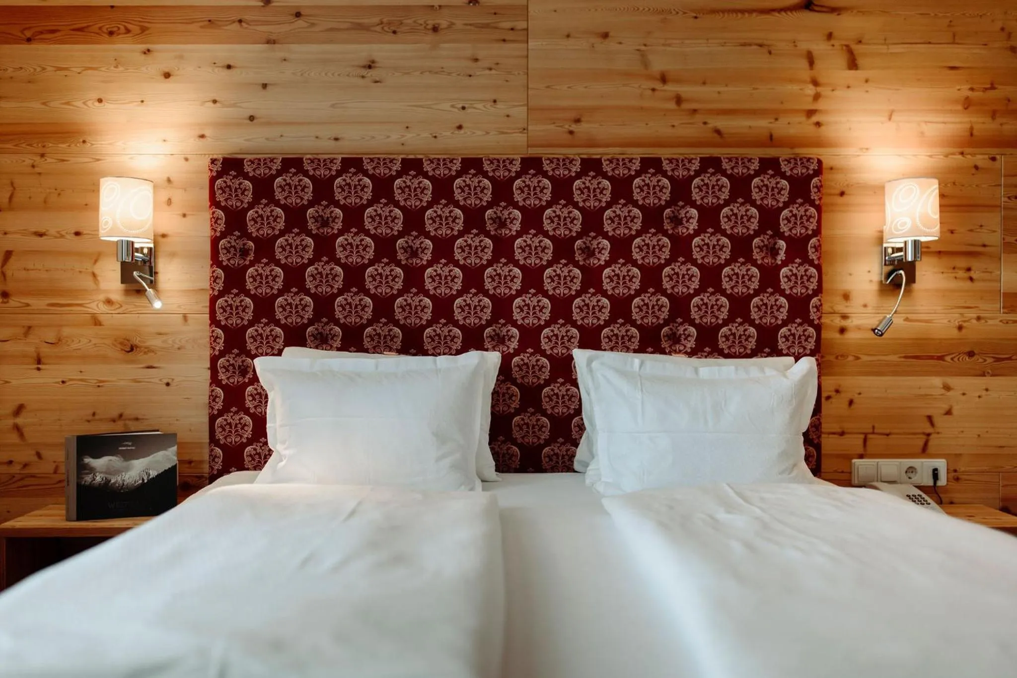 Bed in Hotel Waldfrieden