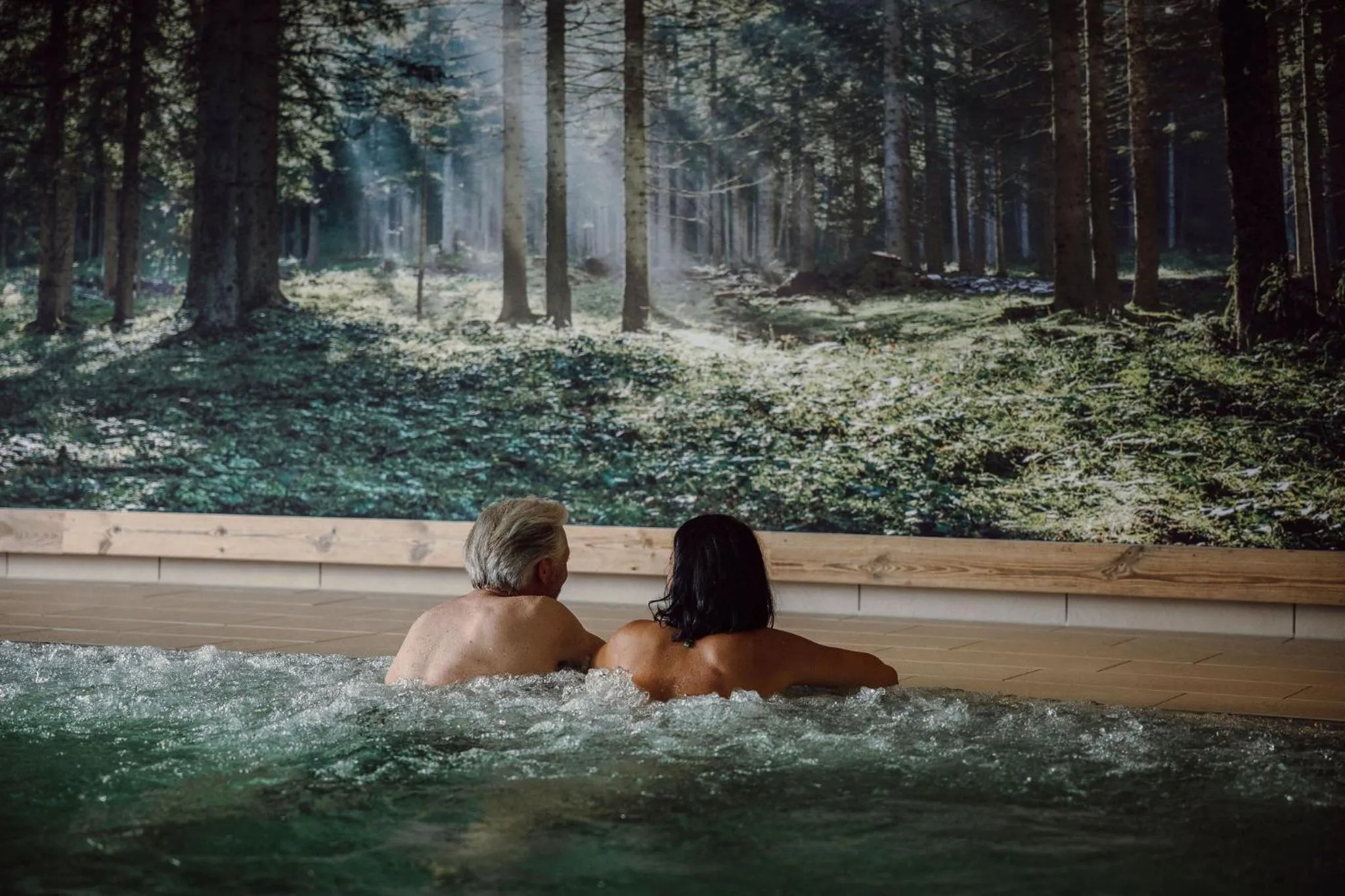 Swimming pool in Hotel Waldfrieden