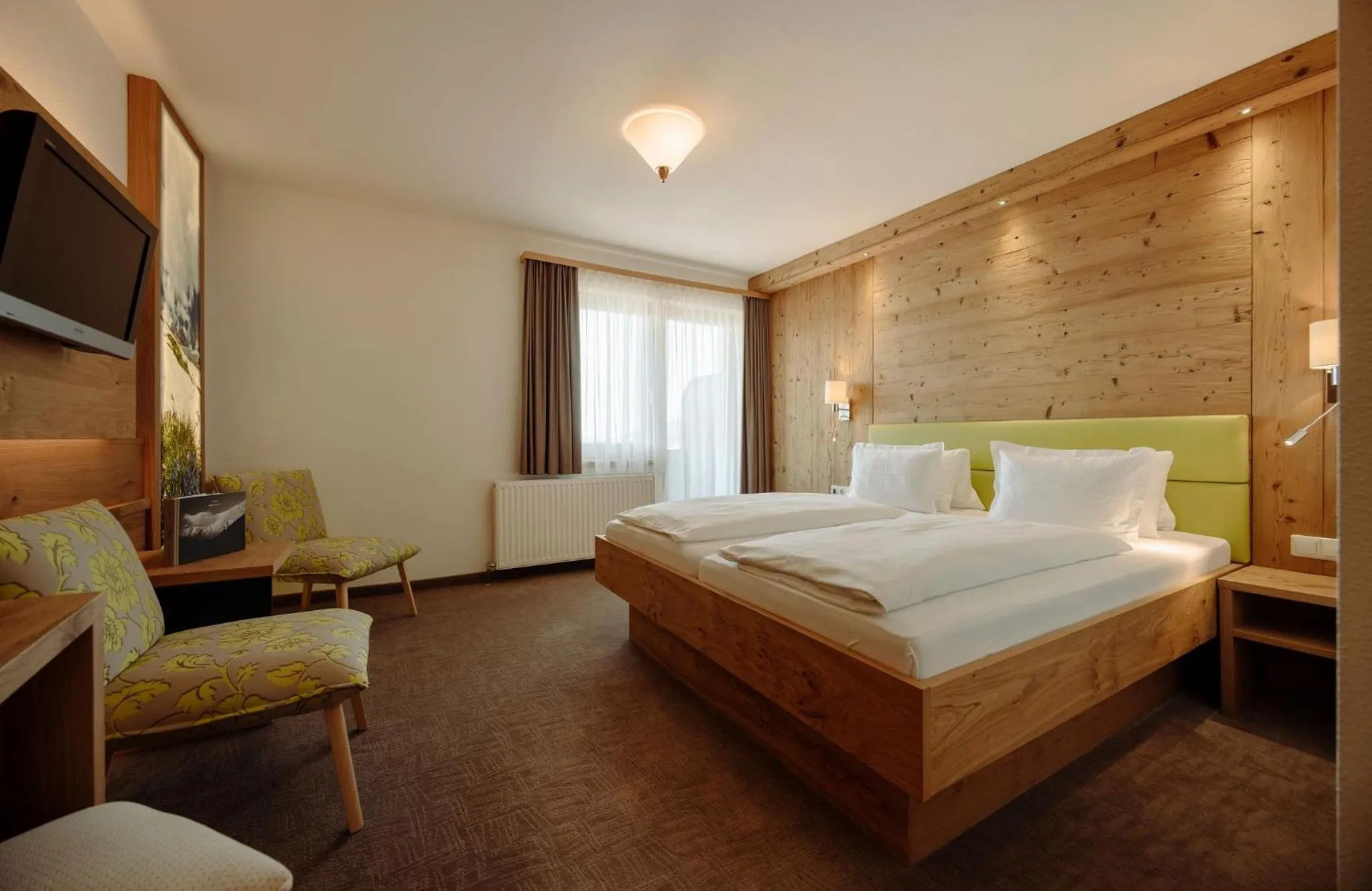 Bed in Hotel Waldfrieden