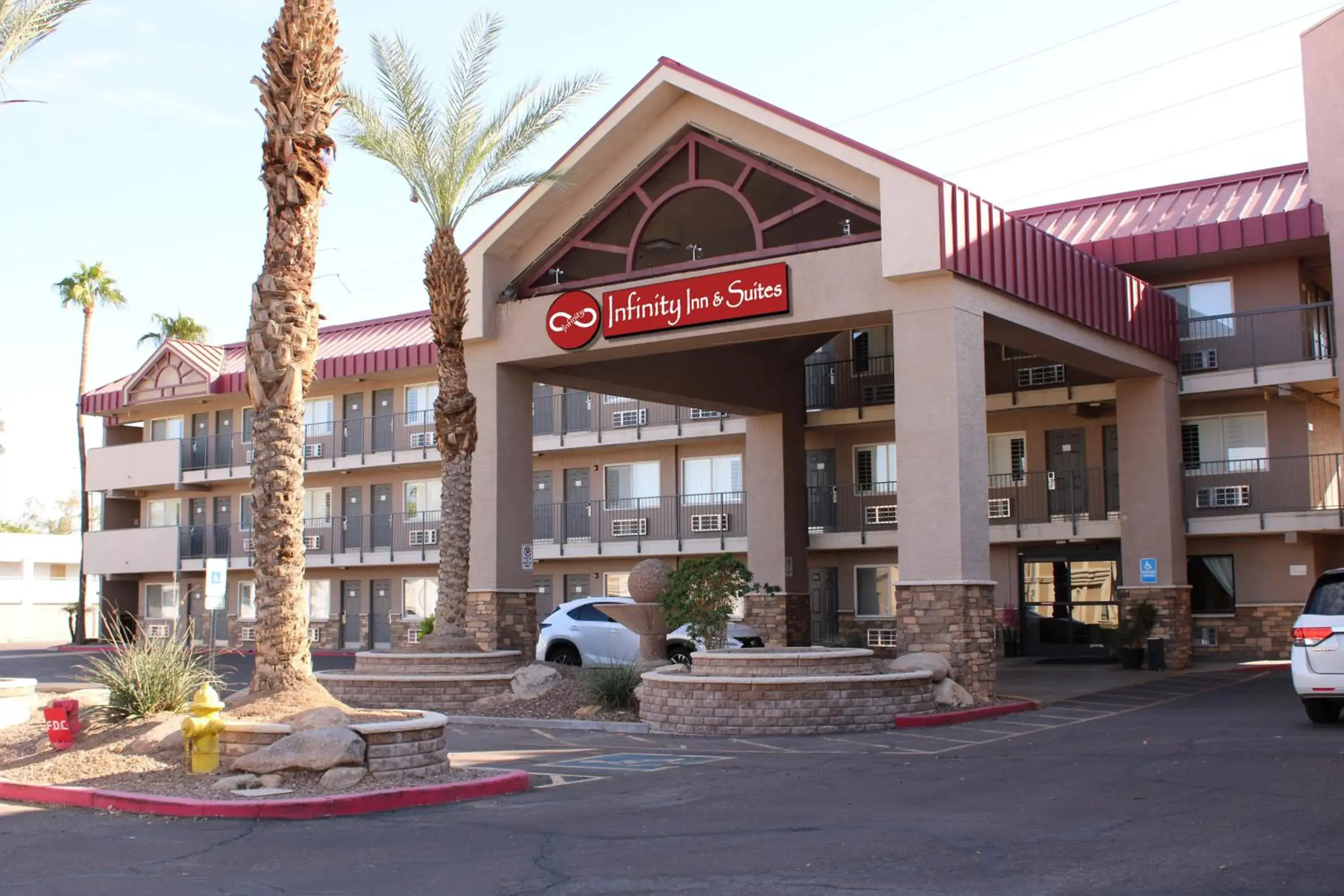 Property building in Infinity Inn & Suites Property building in Infinity Inn & Suites