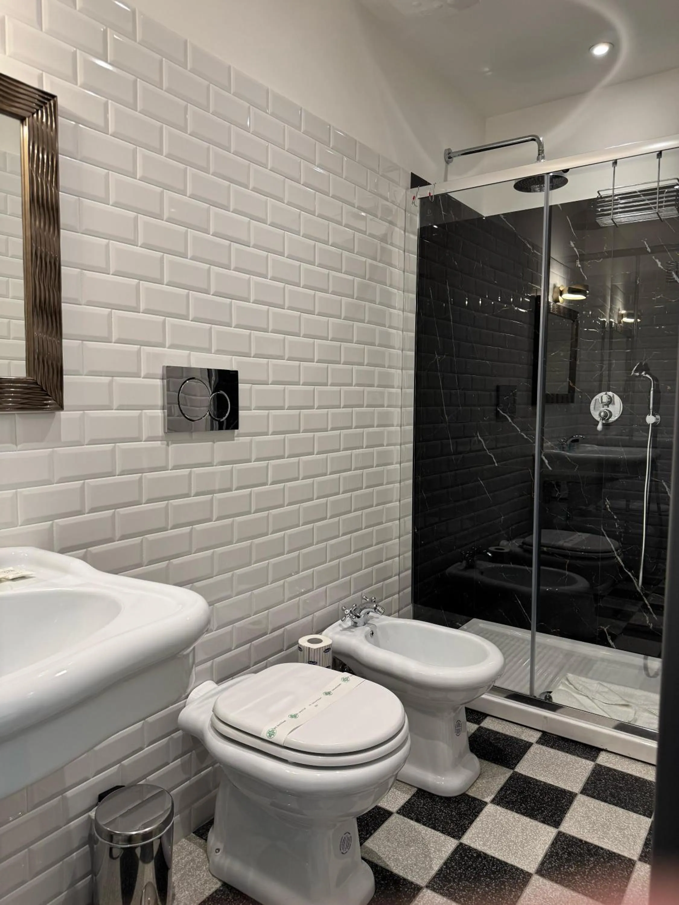 Shower in Santa Monica Townhouse