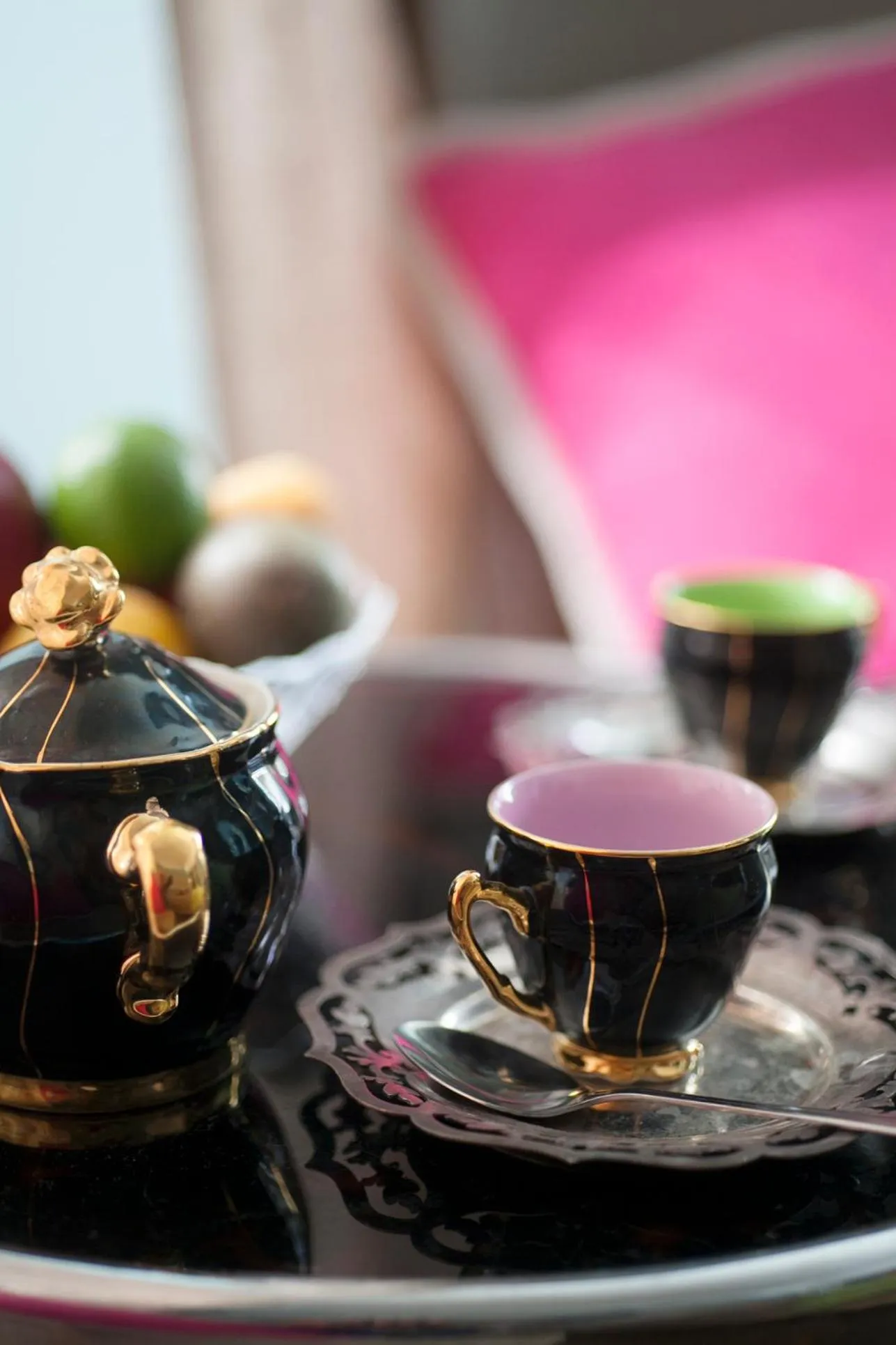 Decorative detail in Santa Monica Townhouse