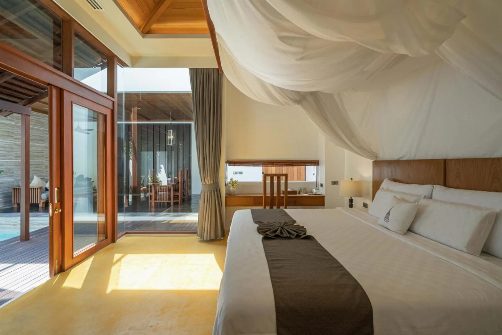Bed in Malisa Villa Suites - SHA Extra Plus