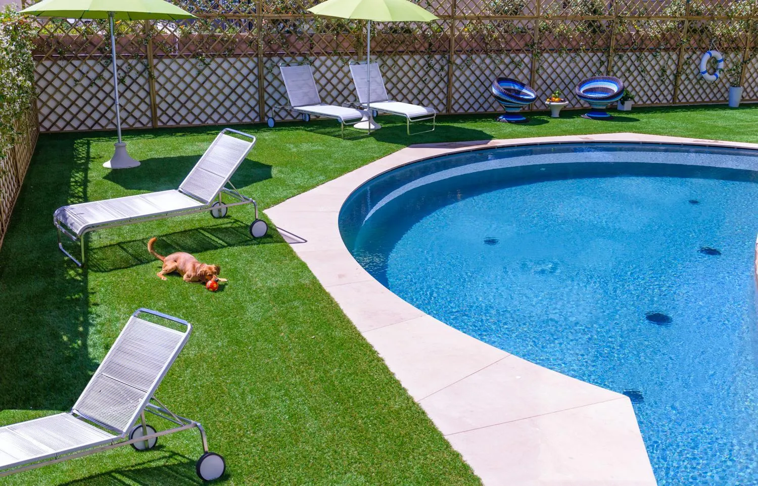 Swimming pool in Hotel Torremaura