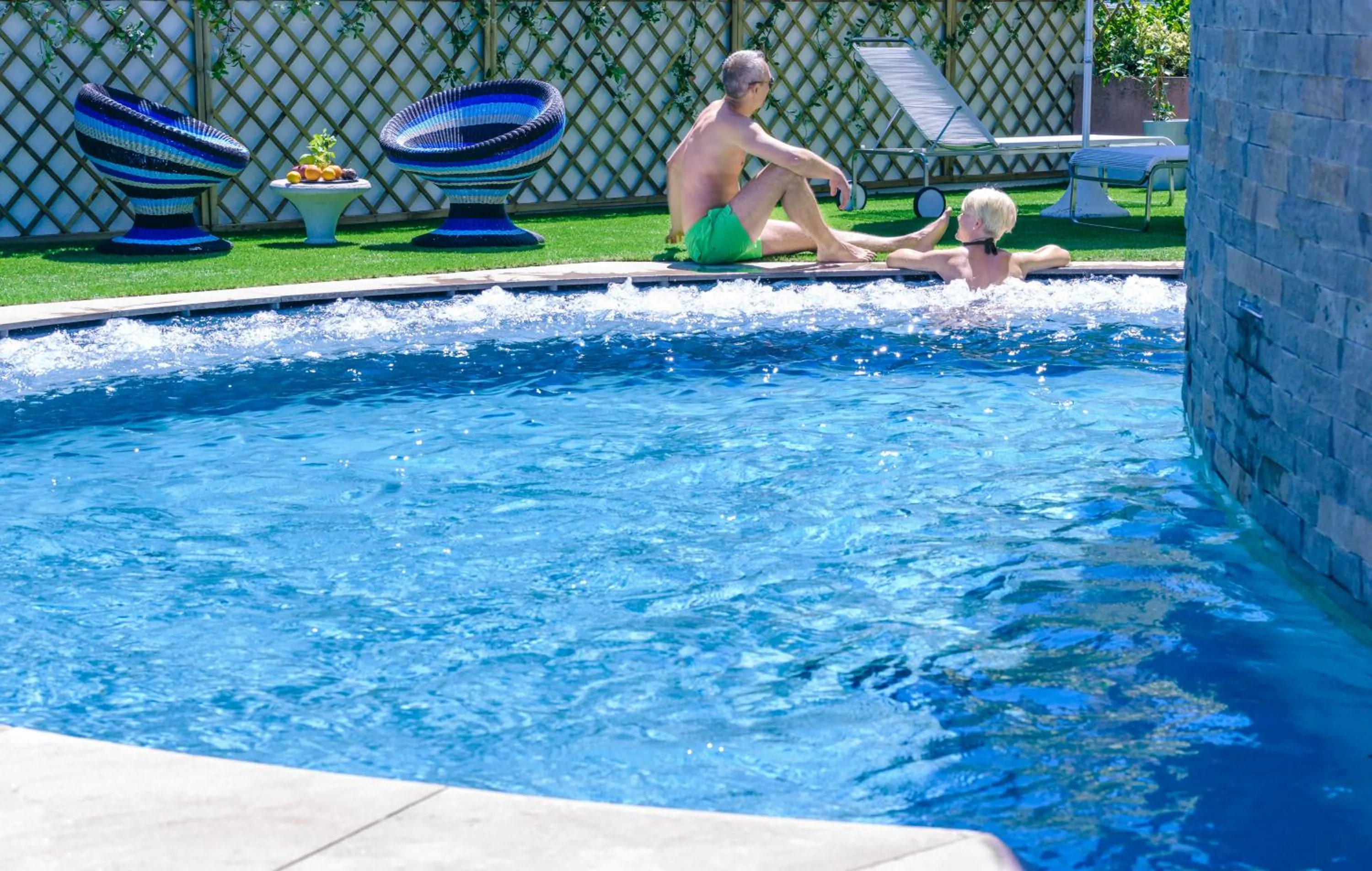 Swimming pool in Hotel Torremaura