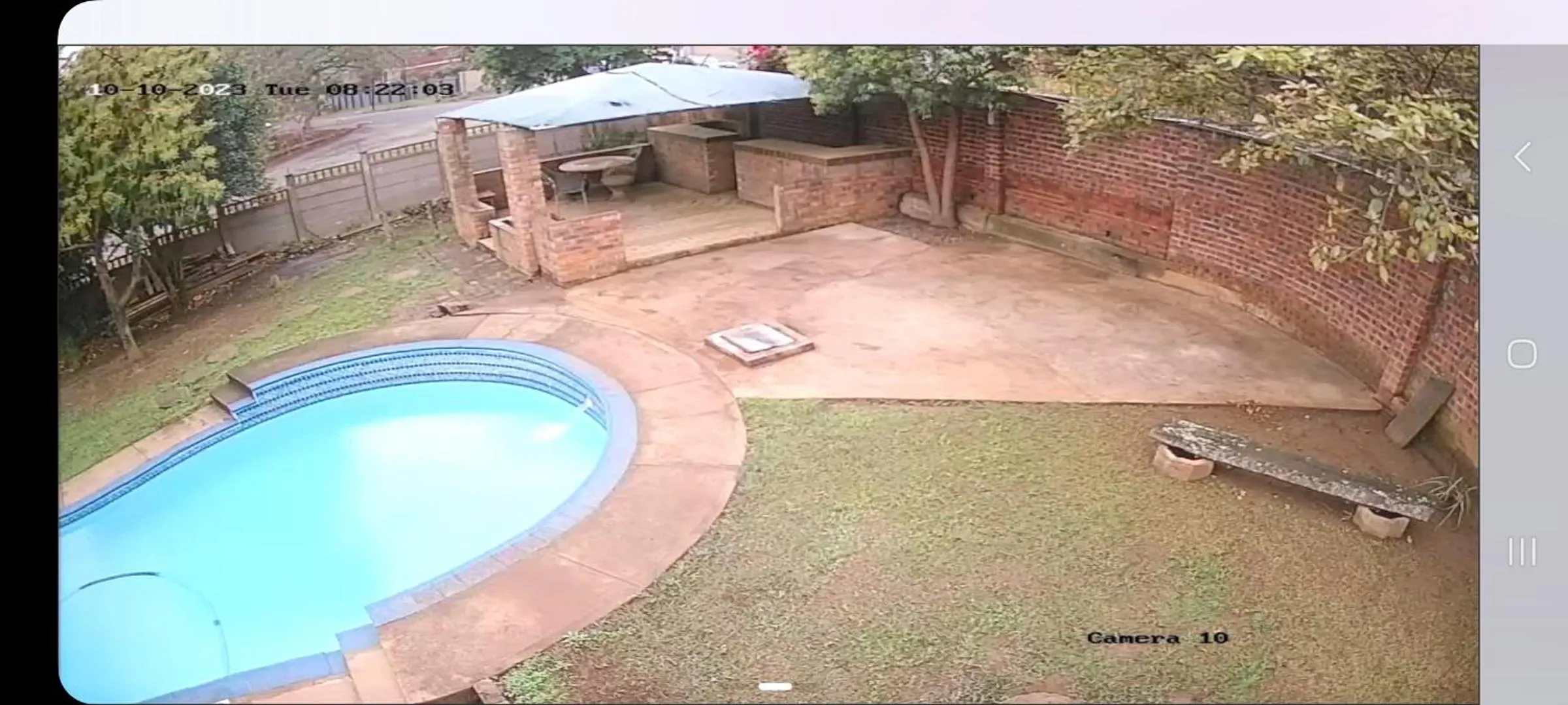 Patio in PMB Backpackers Lodge