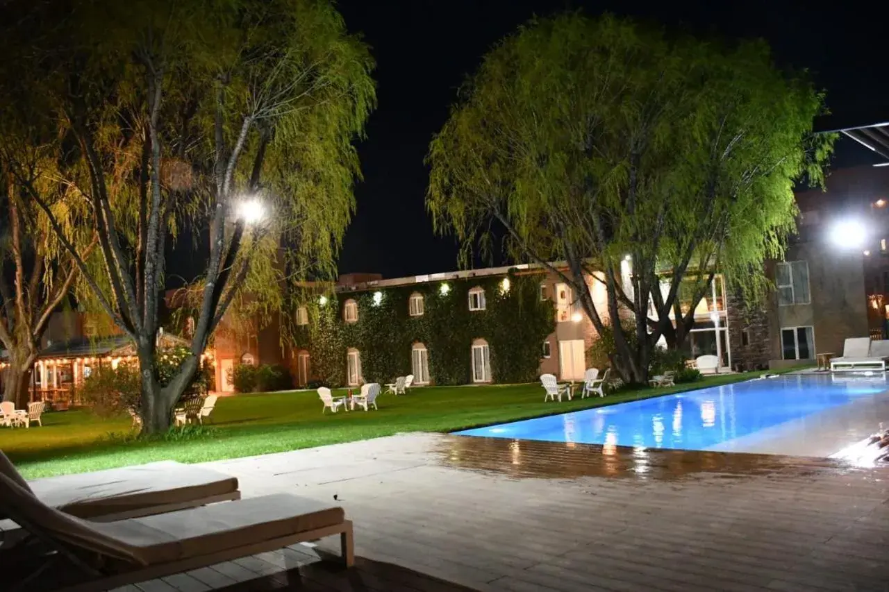 Garden view in La Posada De Madryn Garden view in La Posada De Madryn