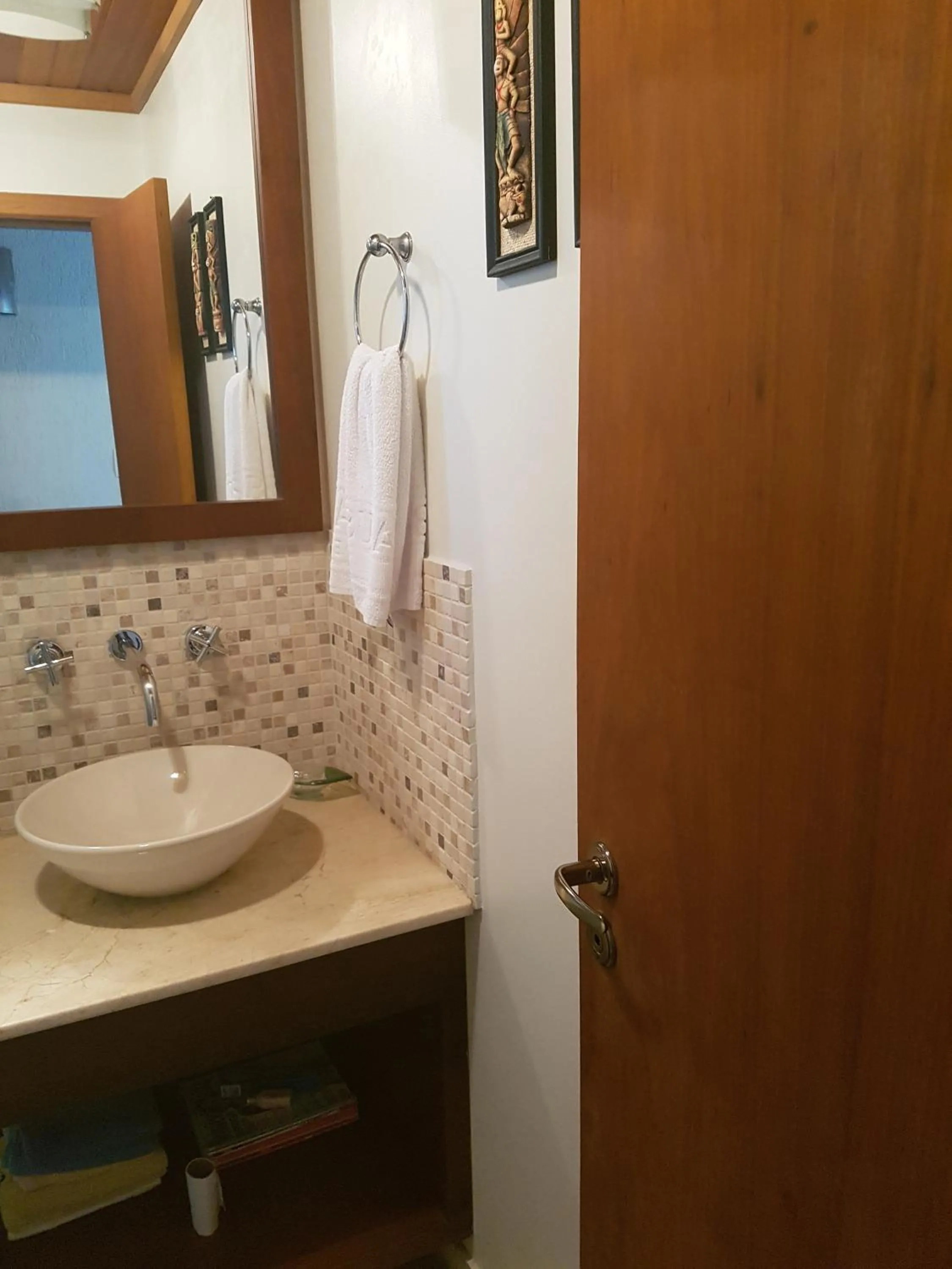 Bathroom in Refúgio da natureza
