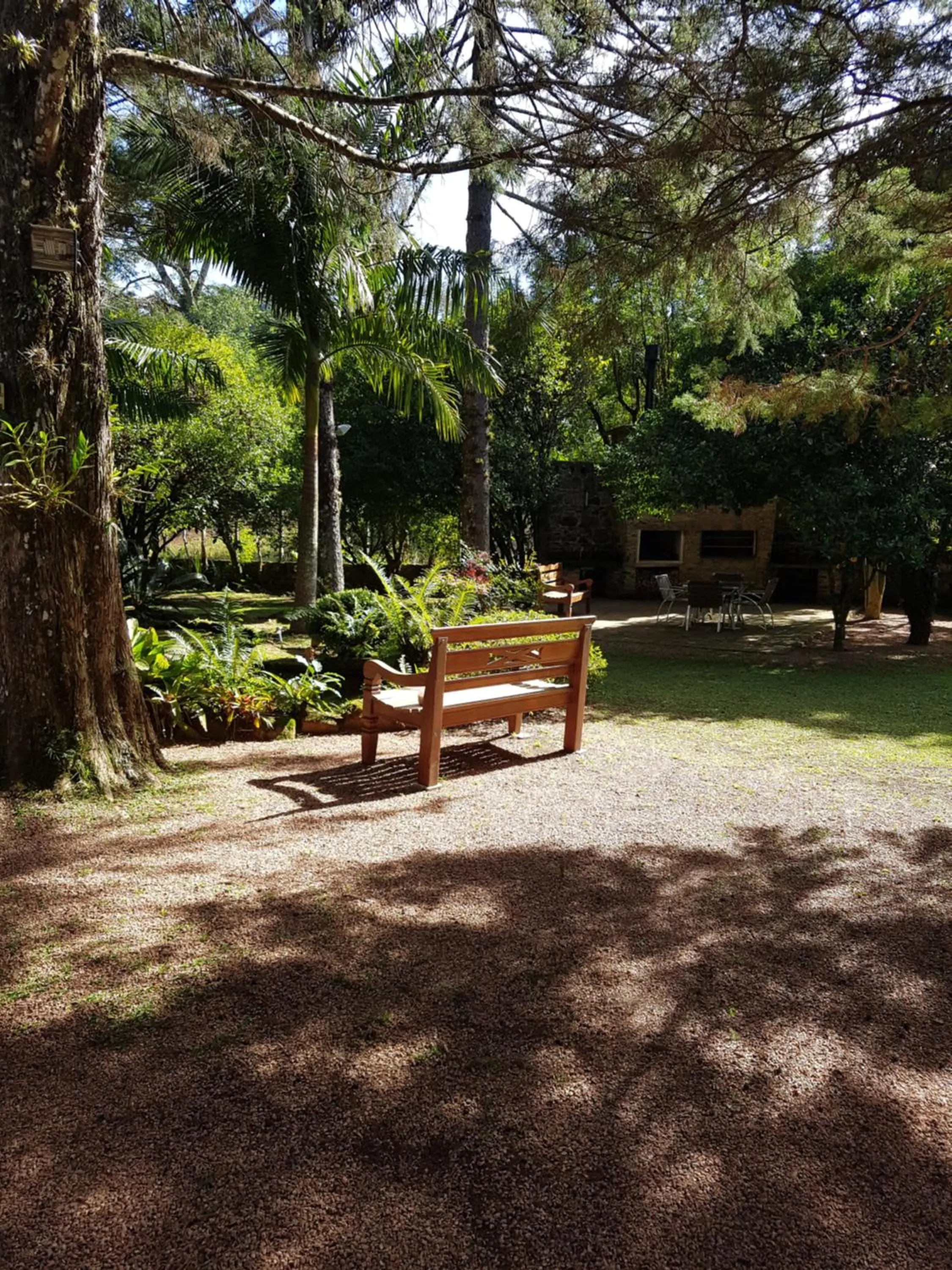 BBQ facilities in Refúgio da natureza