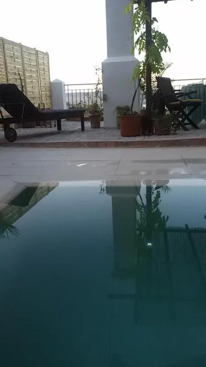 Patio in La Casa de Bovedas Charming Inn