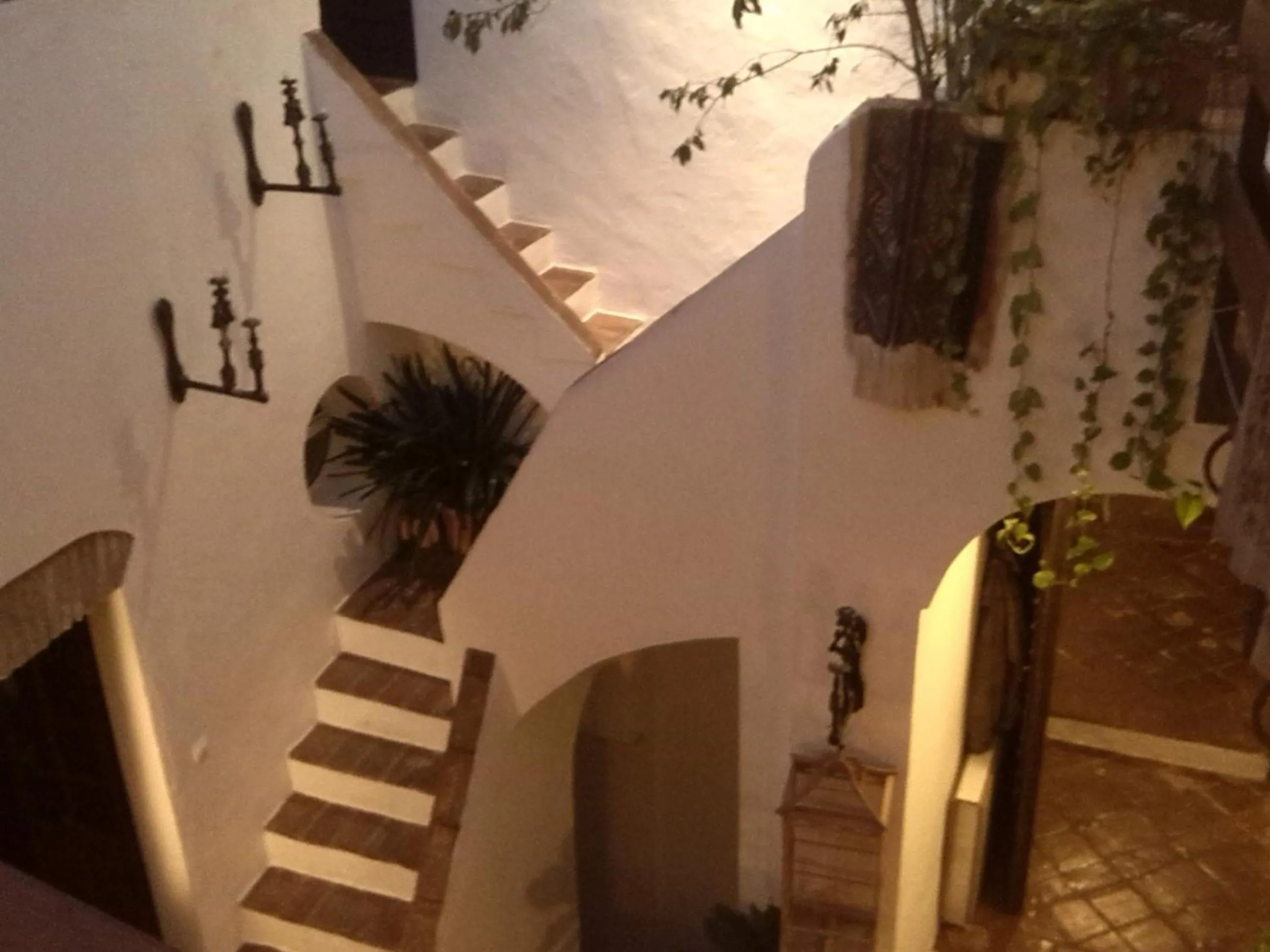 Patio in La Casa de Bovedas Charming Inn