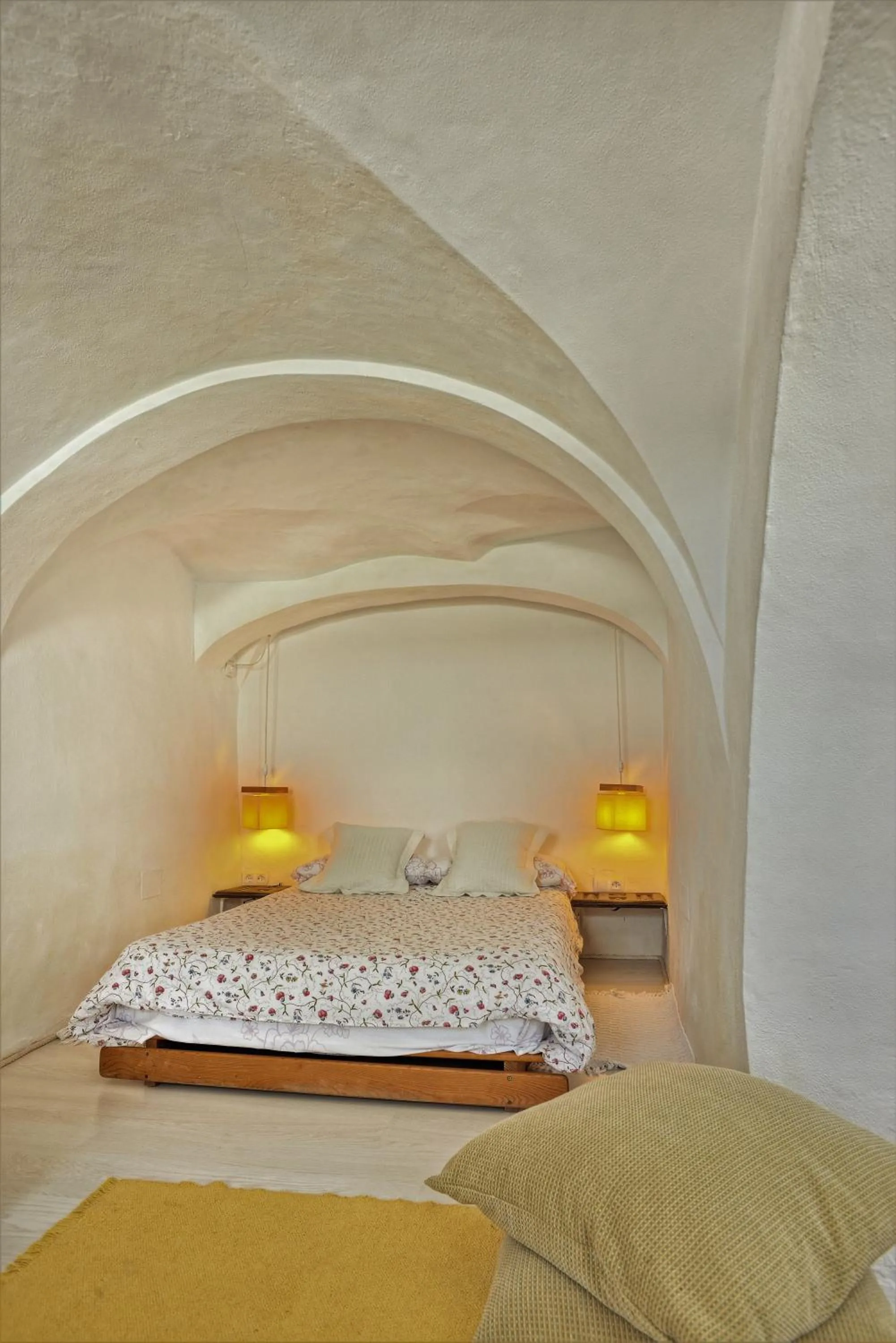 Bed in La Casa de Bovedas Charming Inn