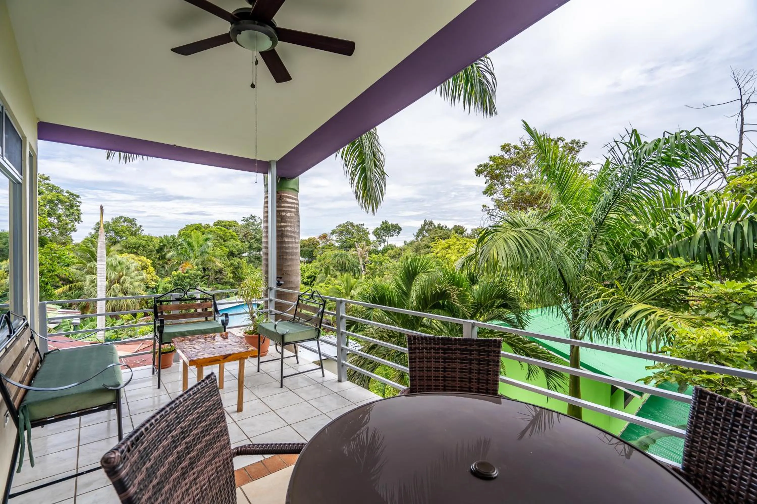 Balcony/Terrace in Peace of Paradise Breakfast Included Free Manuel Antonio Park Tour