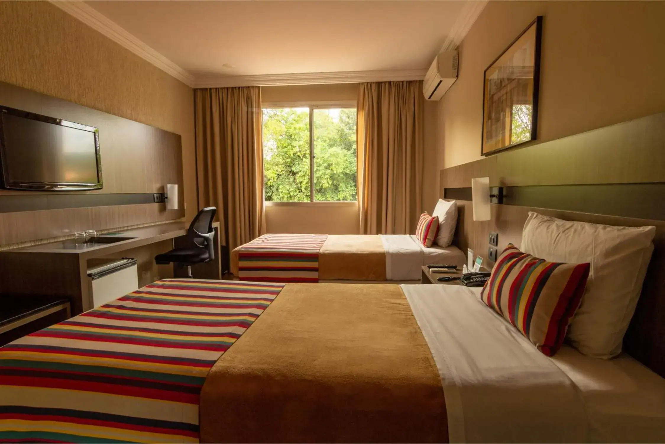 Bed in Hotel Deville Express Cascavel Bed in Hotel Deville Express Cascavel