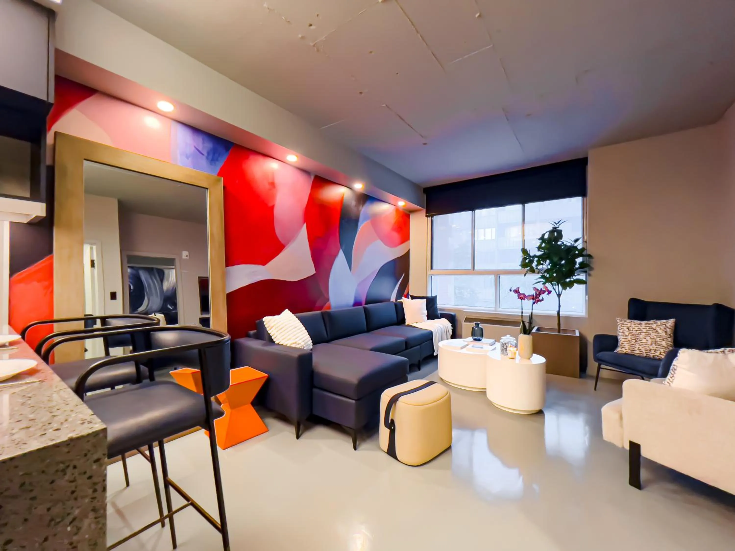 Living room in Pierce Boutique Apartments by Simplissimmo