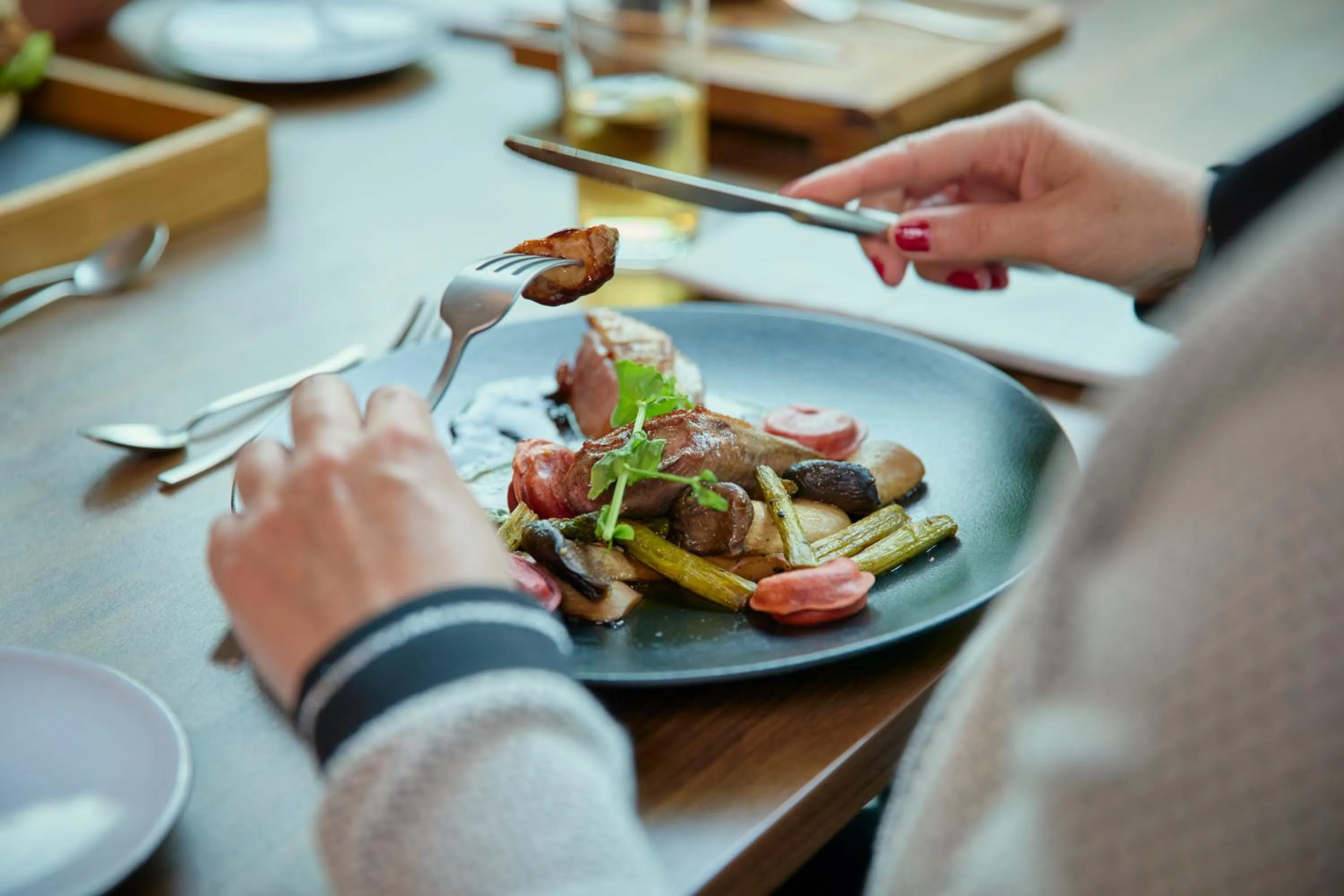 Restaurant/places to eat in Hotel Kontakt der Kontinenten