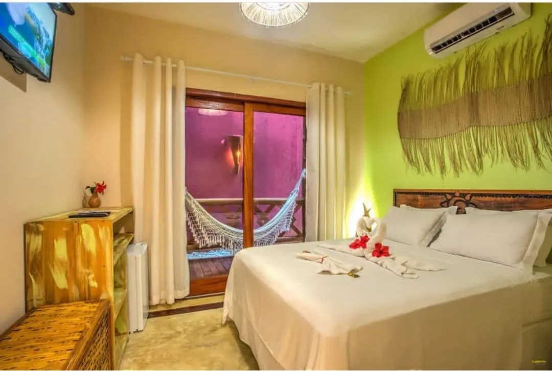 Bed in Raio de Sol Pousada