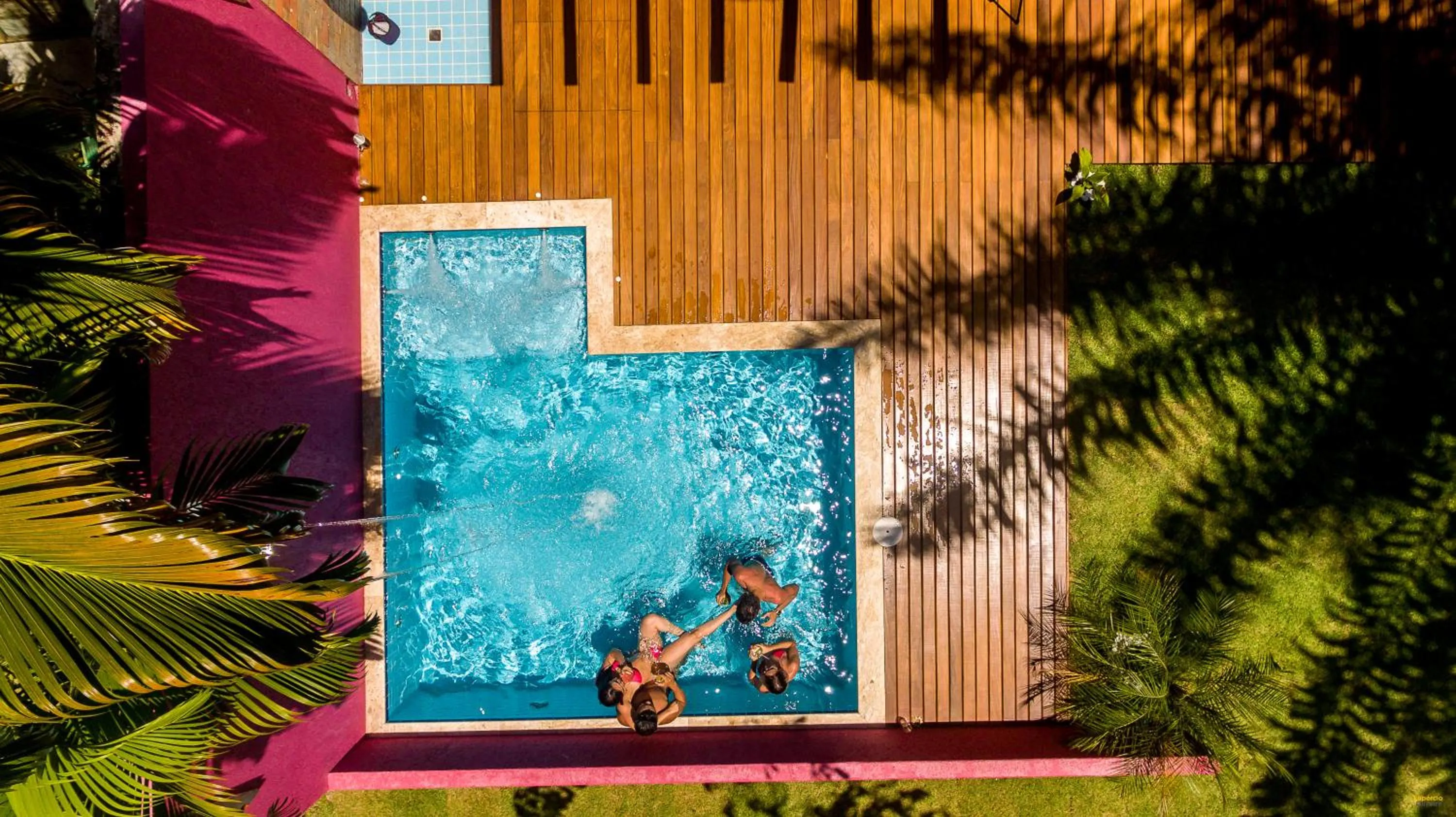 Swimming pool in Raio de Sol Pousada