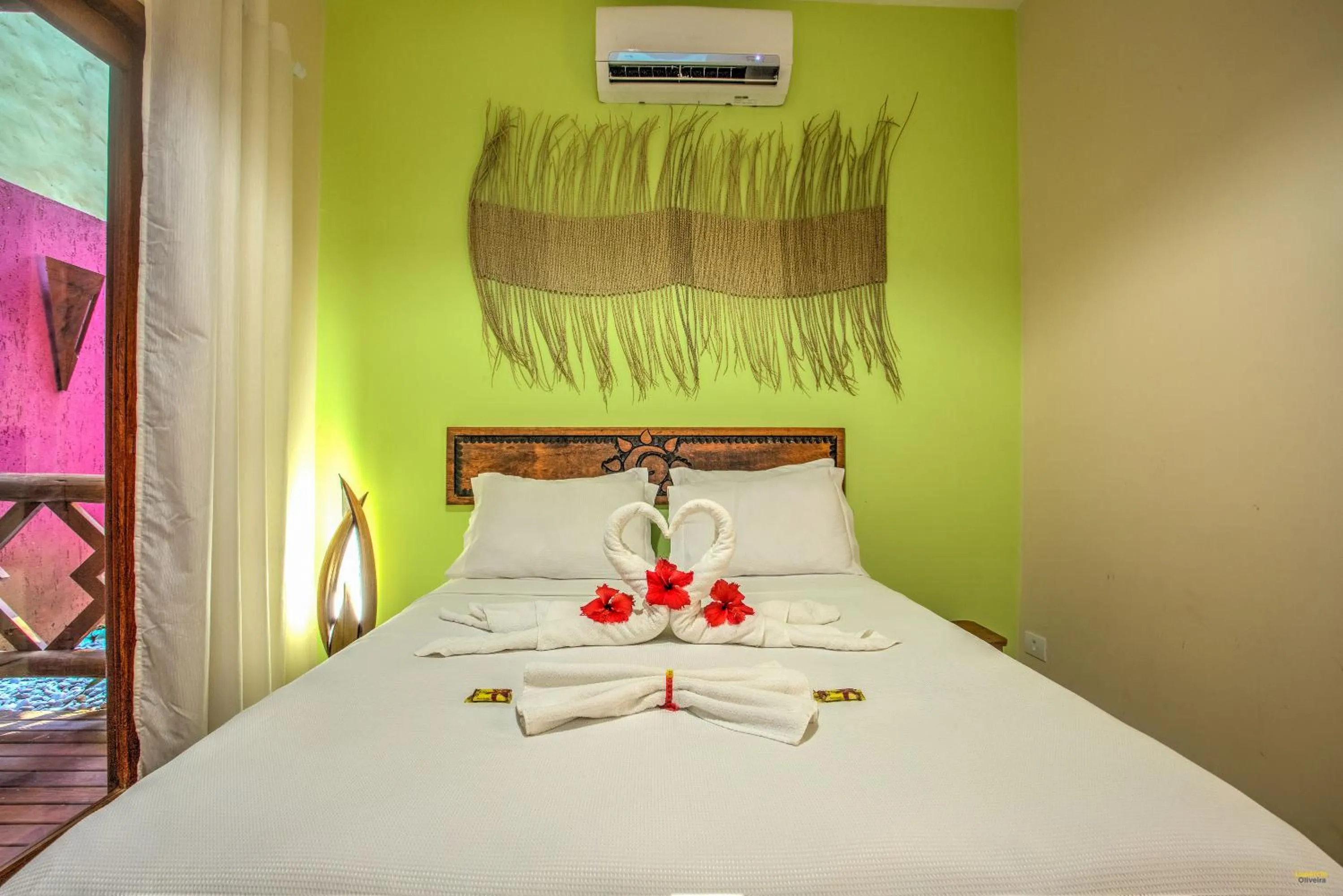 Bed in Raio de Sol Pousada