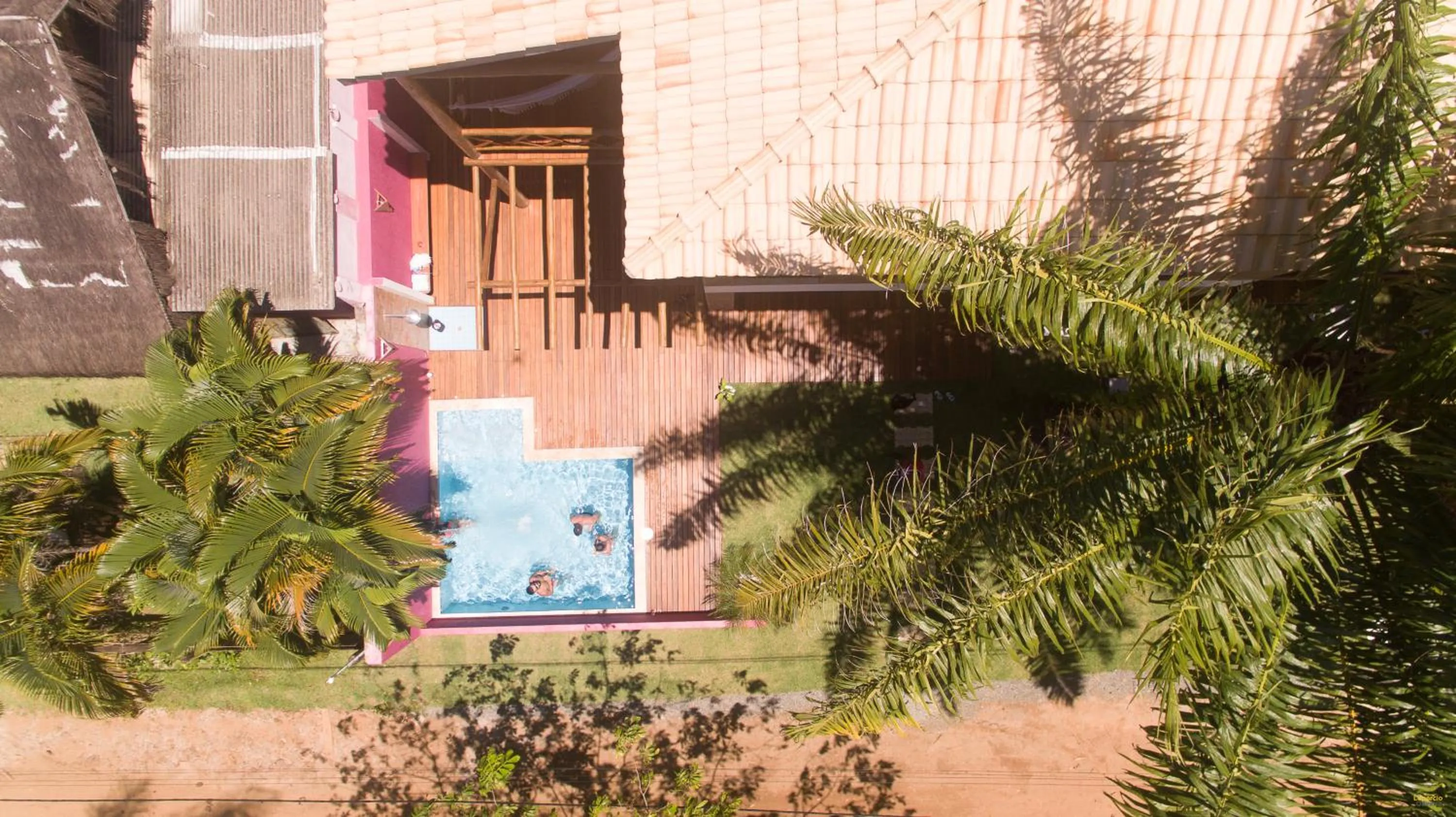 Swimming pool in Raio de Sol Pousada