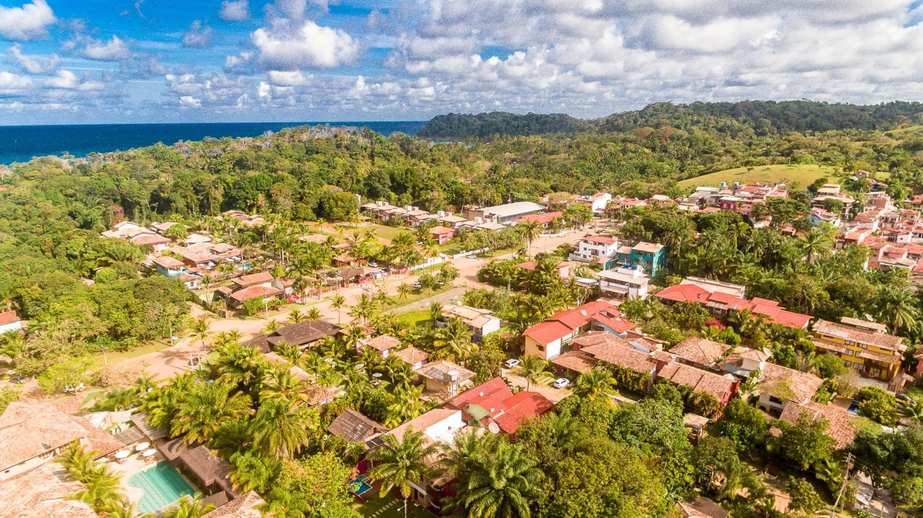 Bird's eye view in Raio de Sol Pousada
