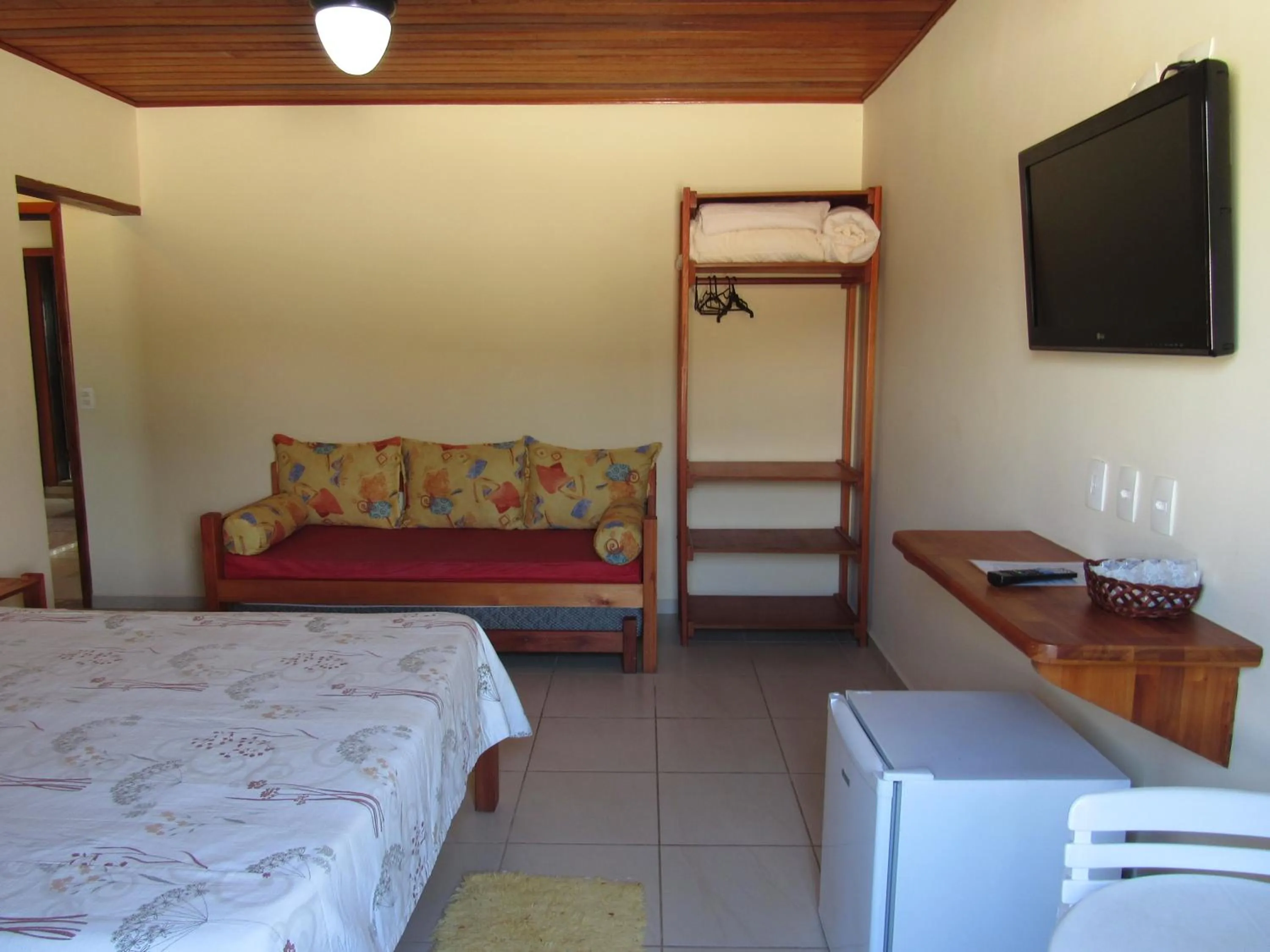 Bedroom, Bed in Pousada Casa na Praia