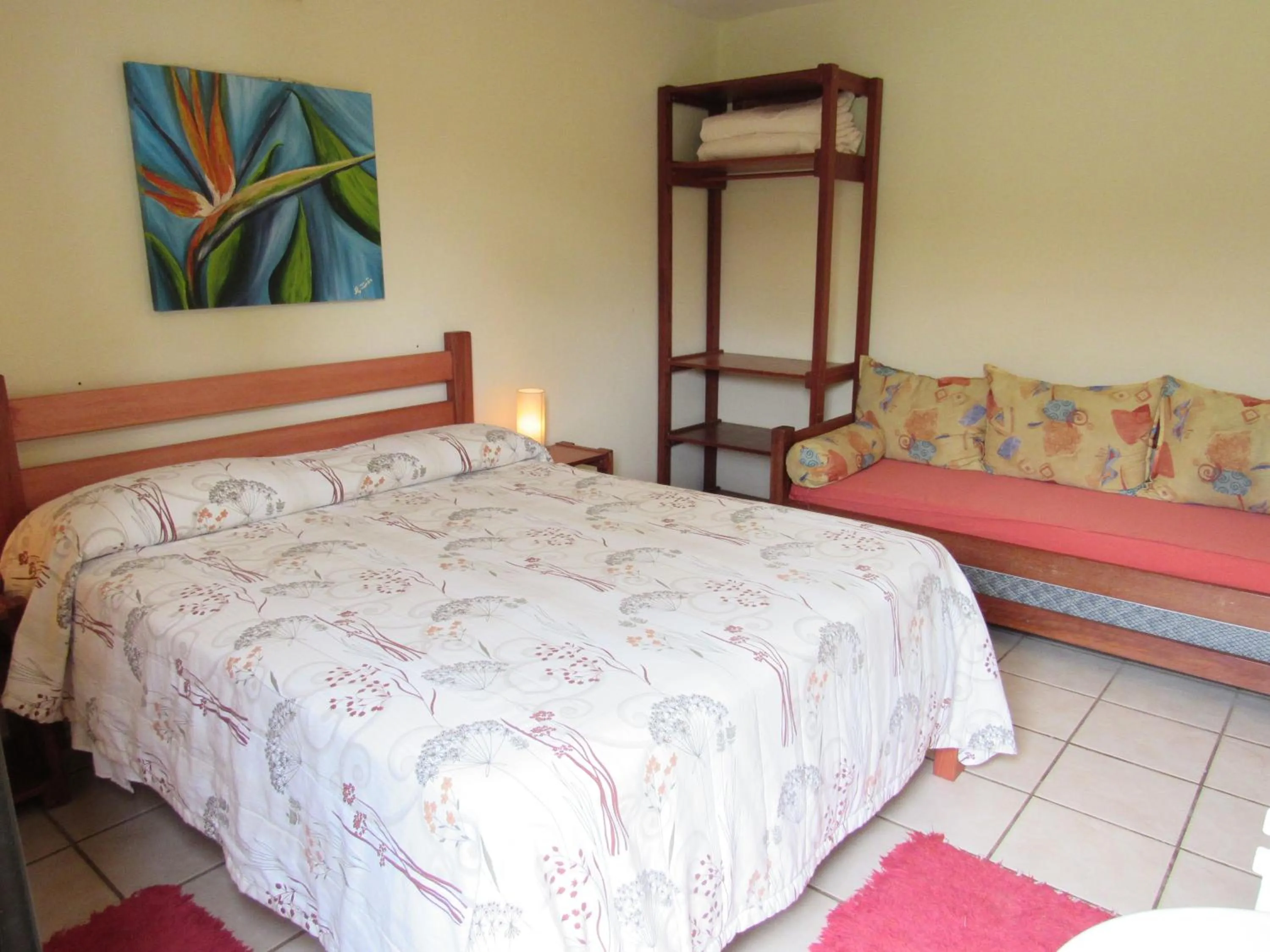 Bed in Pousada Casa na Praia