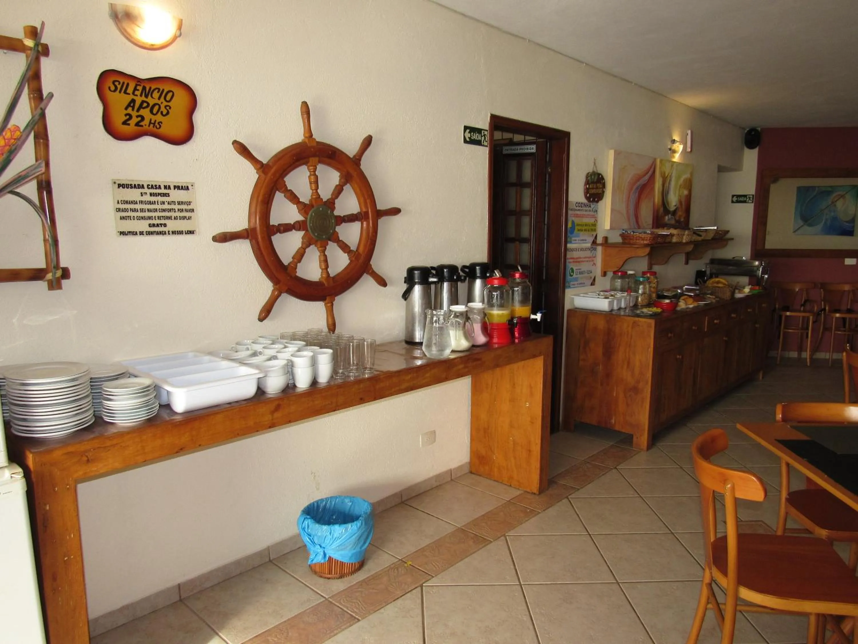 Breakfast in Pousada Casa na Praia