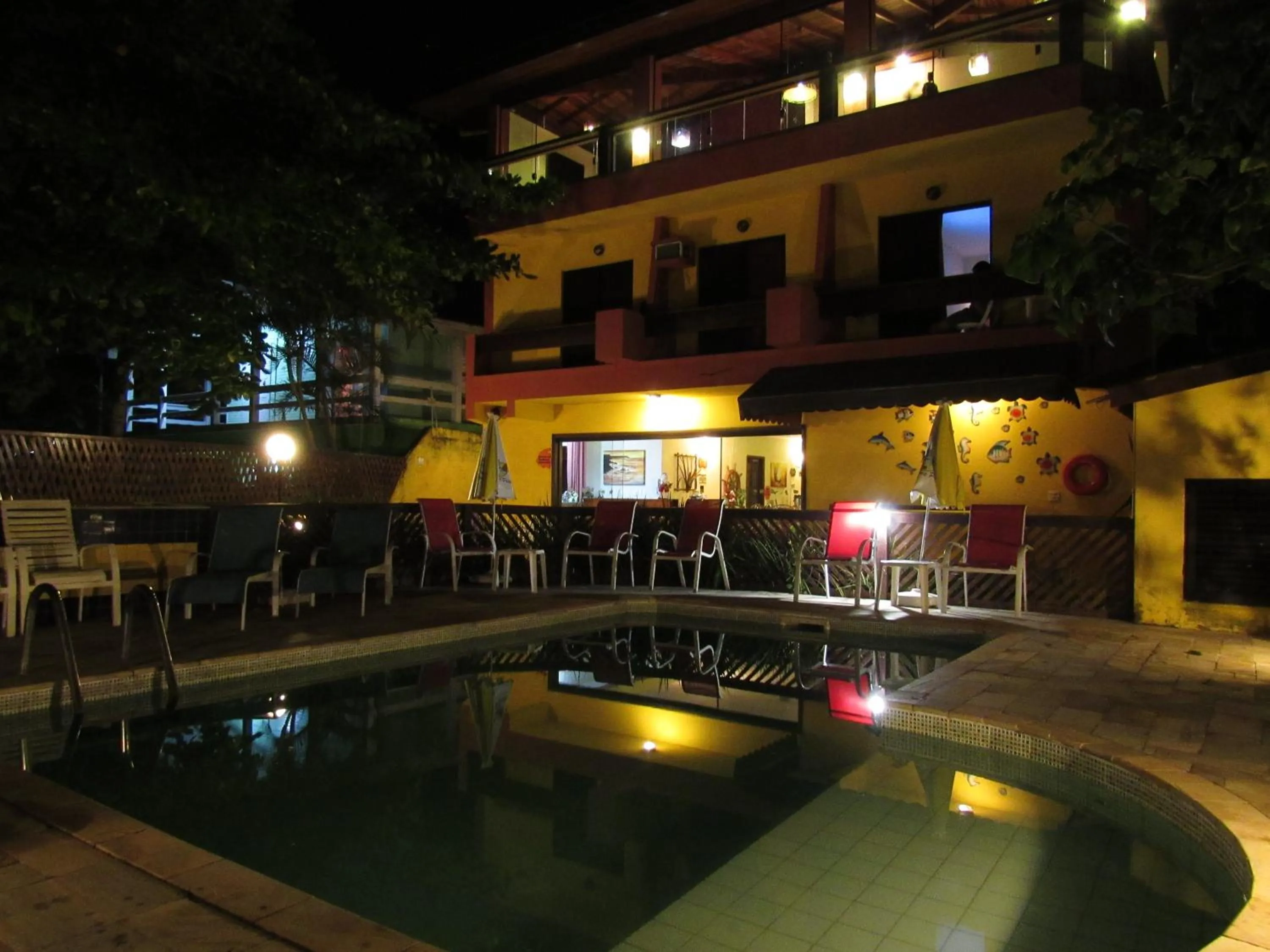 Swimming pool in Pousada Casa na Praia