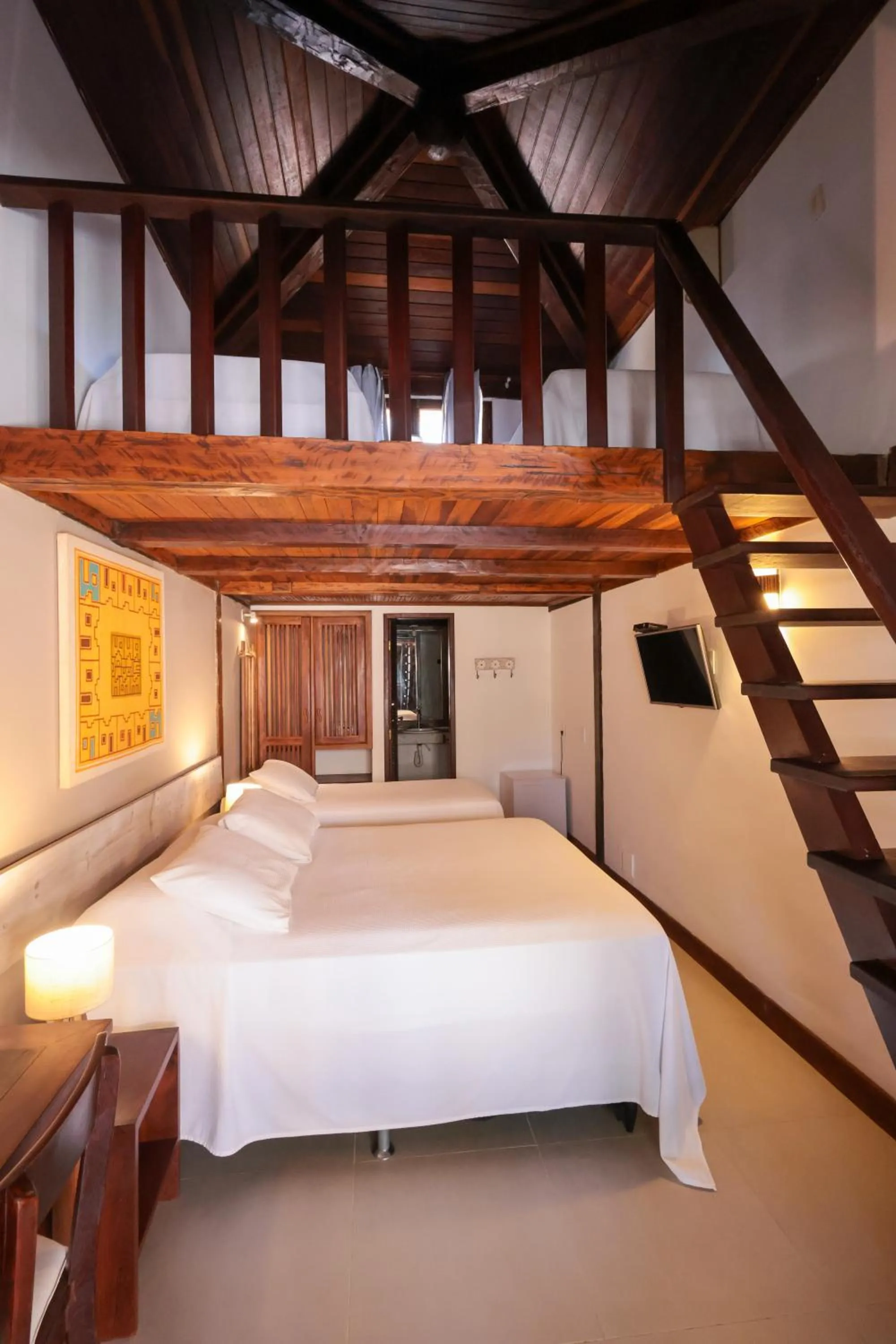 Bedroom, Bed in Hotel Pousada Coqueiros