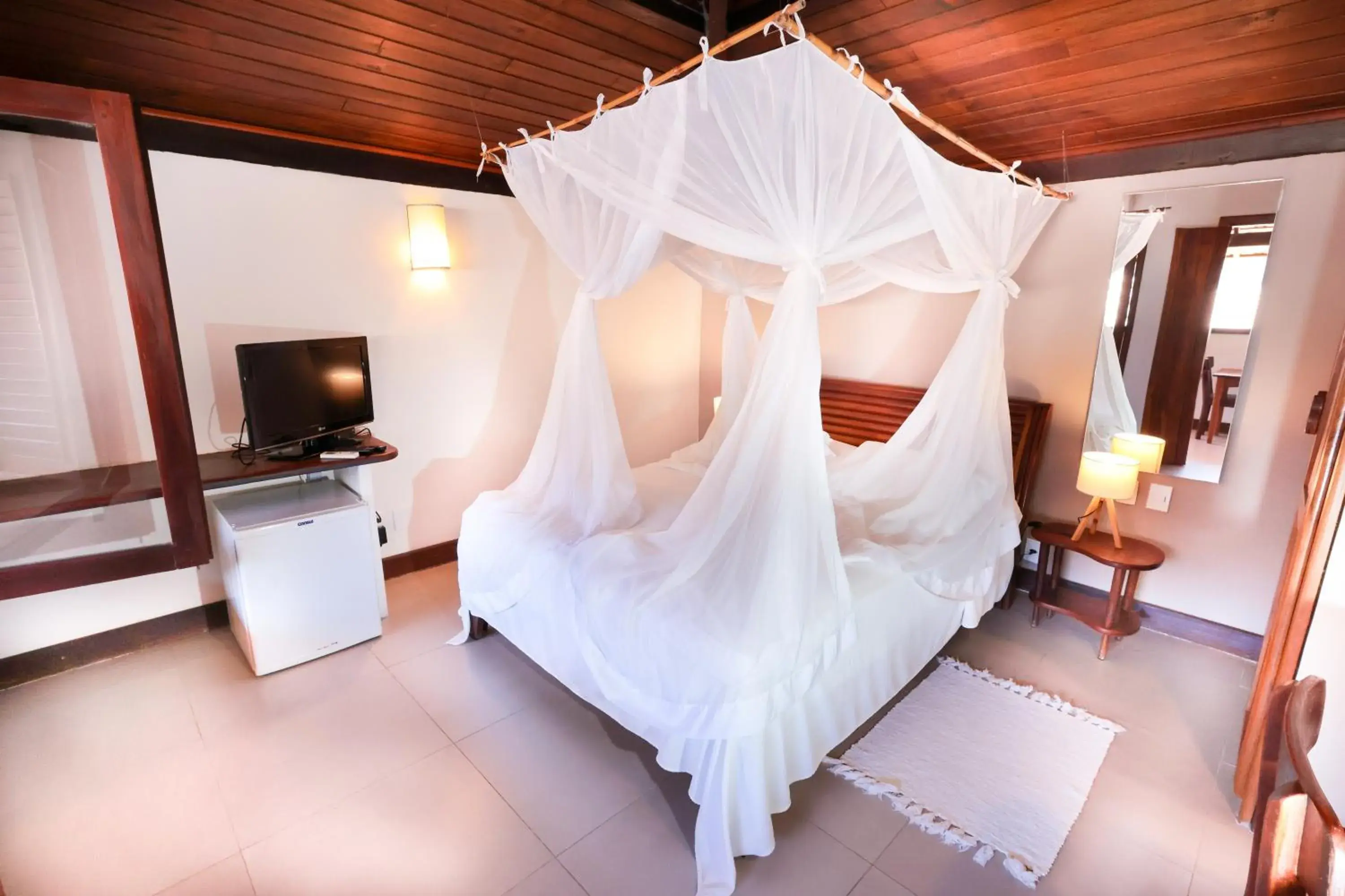 Bedroom, Bed in Hotel Pousada Coqueiros Bedroom, Bed in Hotel Pousada Coqueiros