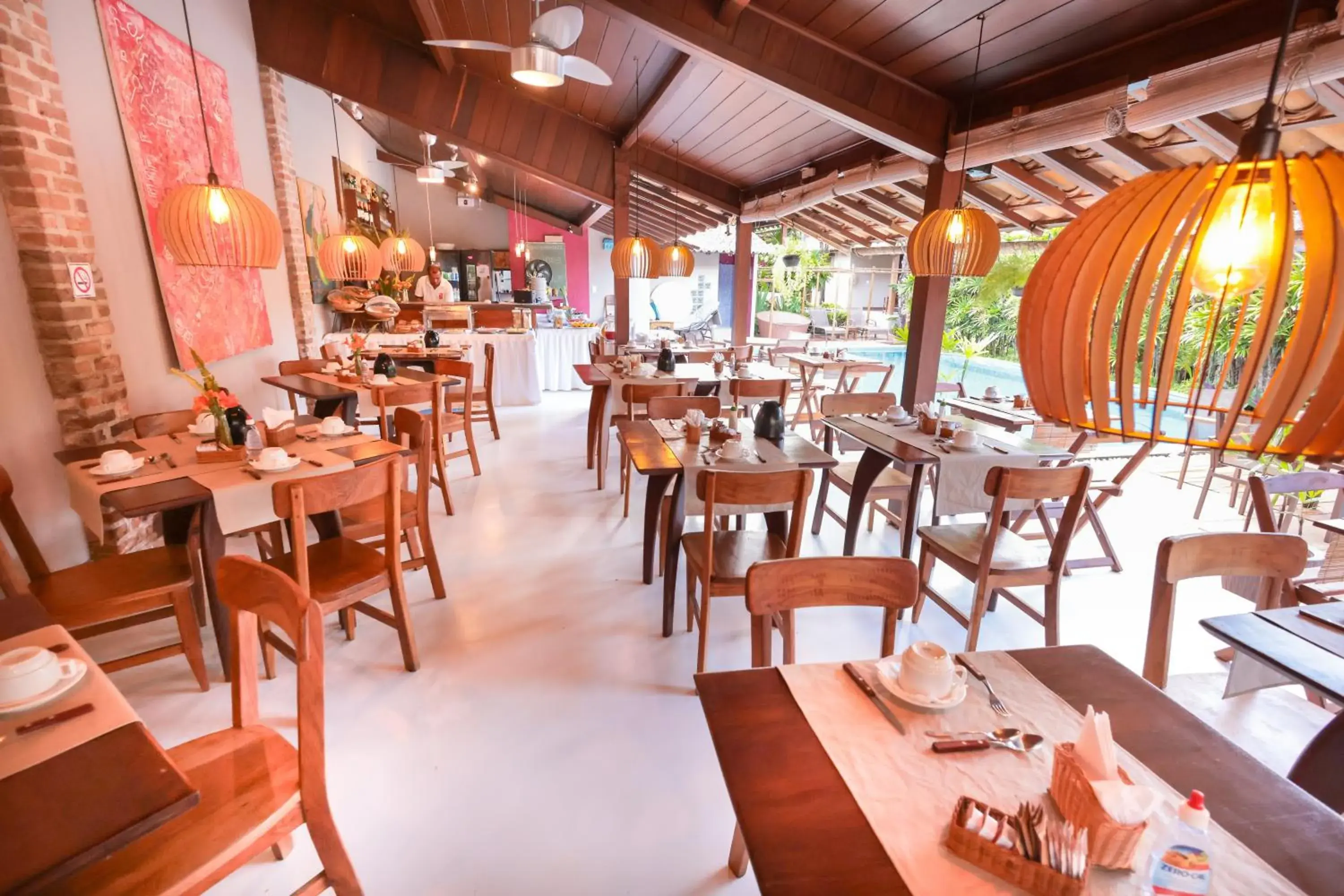 Breakfast in Hotel Pousada Coqueiros Breakfast in Hotel Pousada Coqueiros