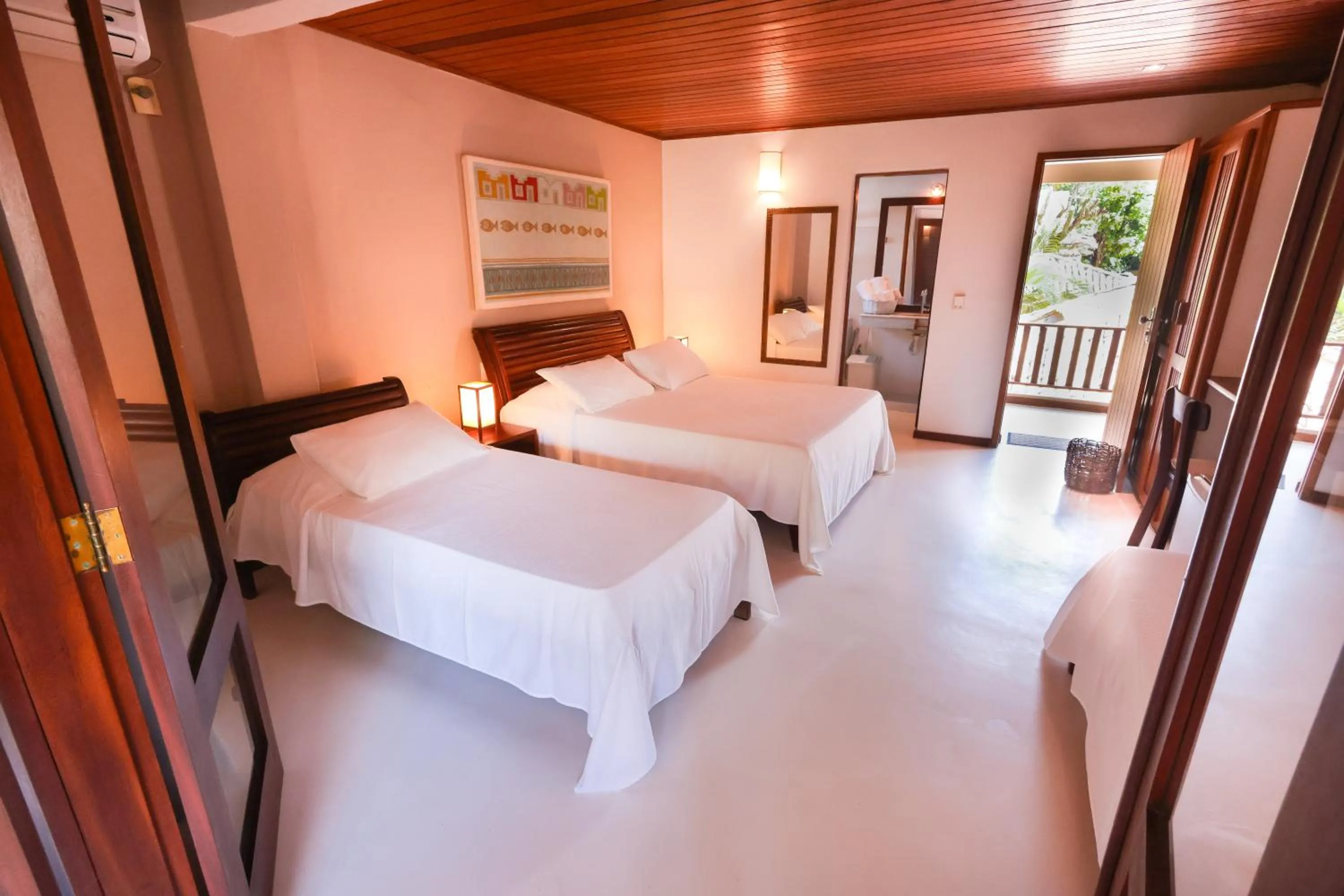 Bedroom, Bed in Hotel Pousada Coqueiros