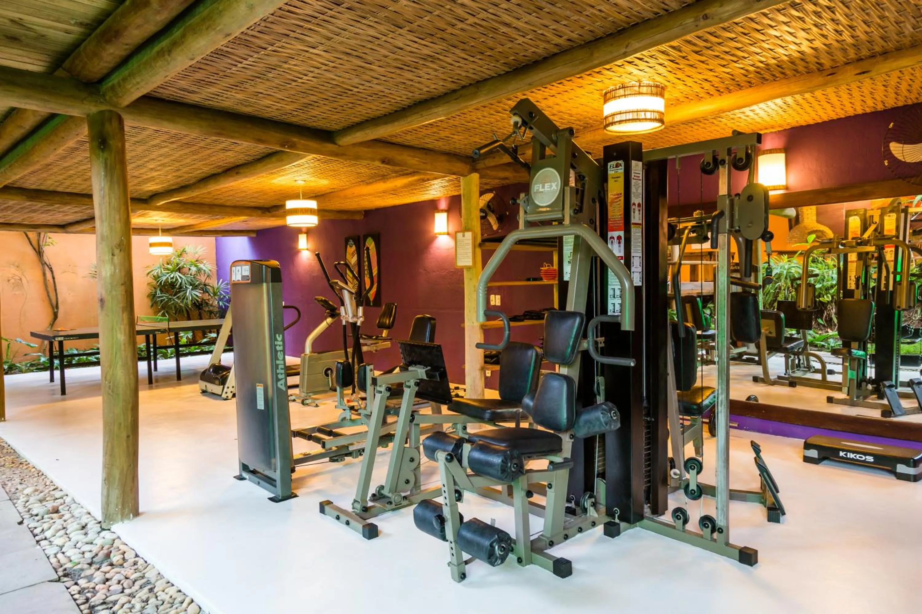 Fitness centre/facilities in Hotel Pousada Coqueiros