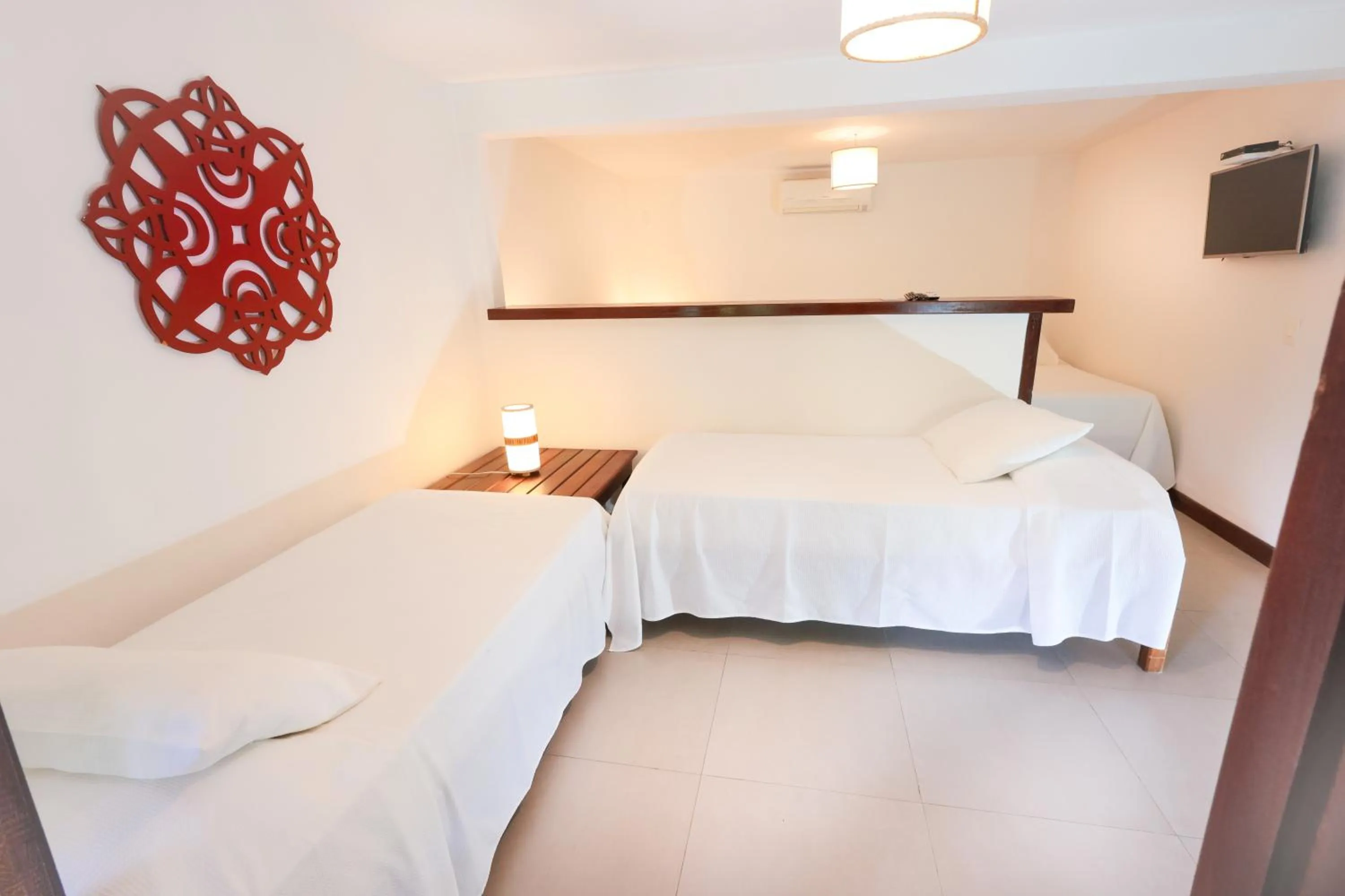 Bedroom, Bed in Hotel Pousada Coqueiros