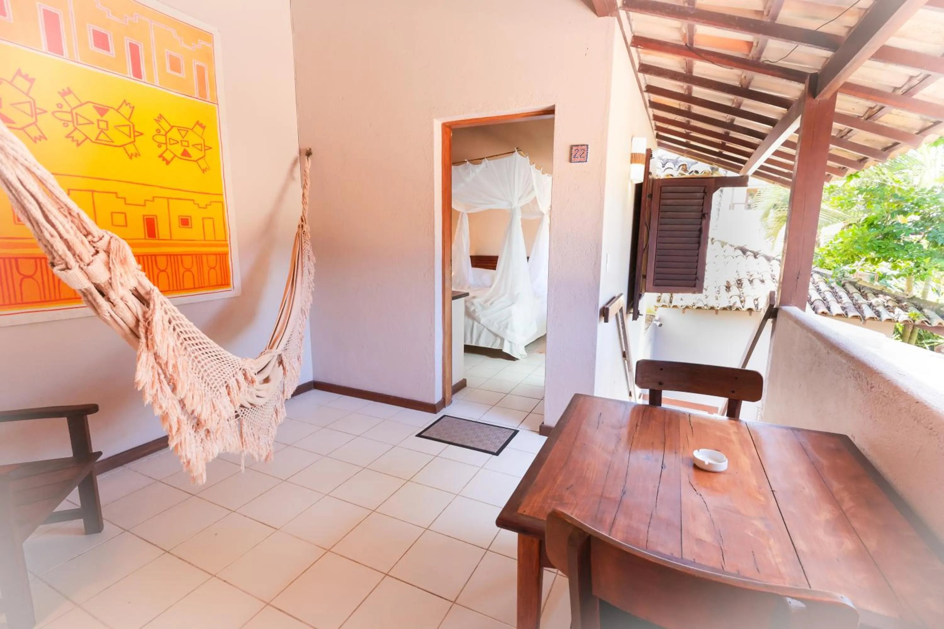 Balcony/Terrace in Hotel Pousada Coqueiros