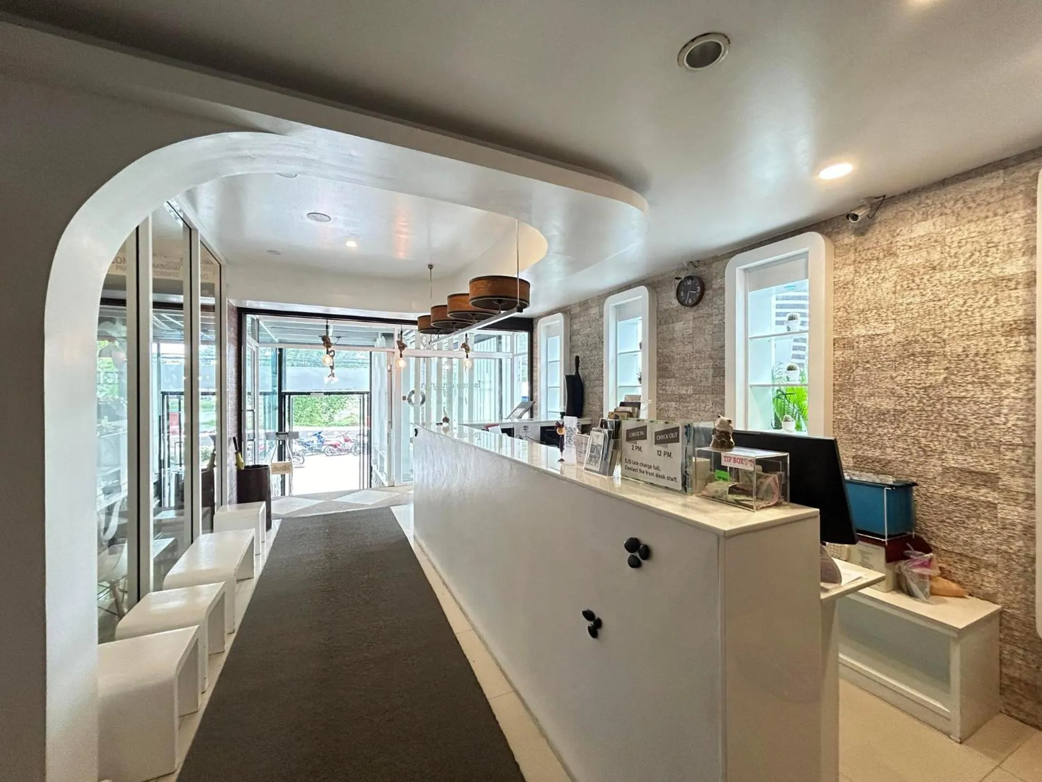 Lobby or reception in Benyada Lodge - Surin Beach