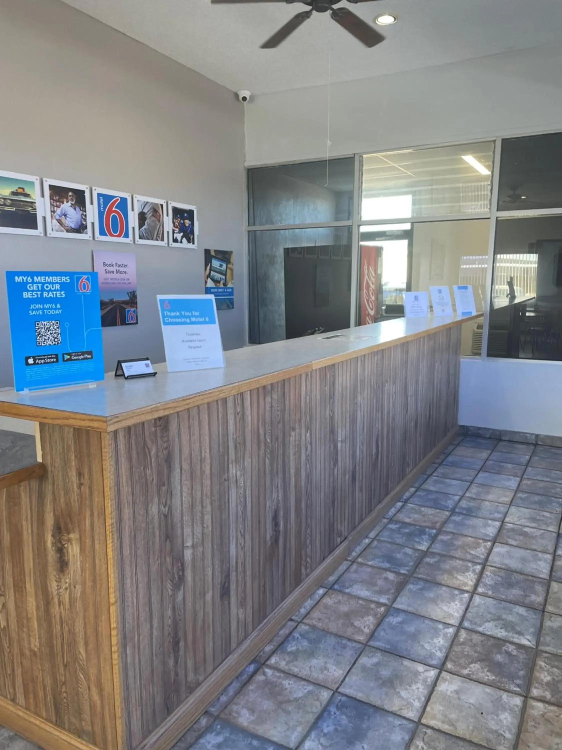 Lobby or reception in Motel 6-Van Horn, TX Lobby or reception in Motel 6-Van Horn, TX