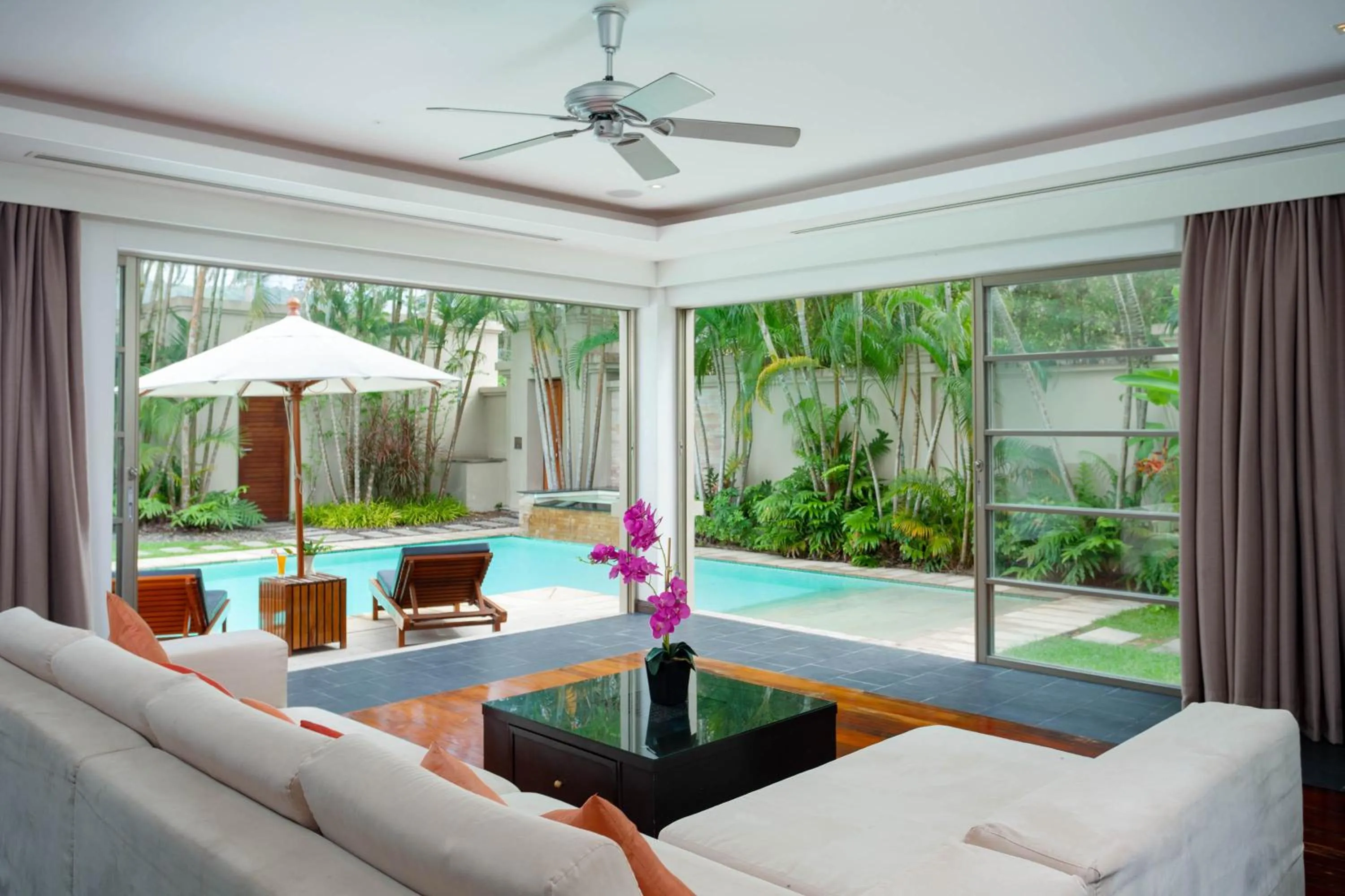 Living room in The Residence Resort