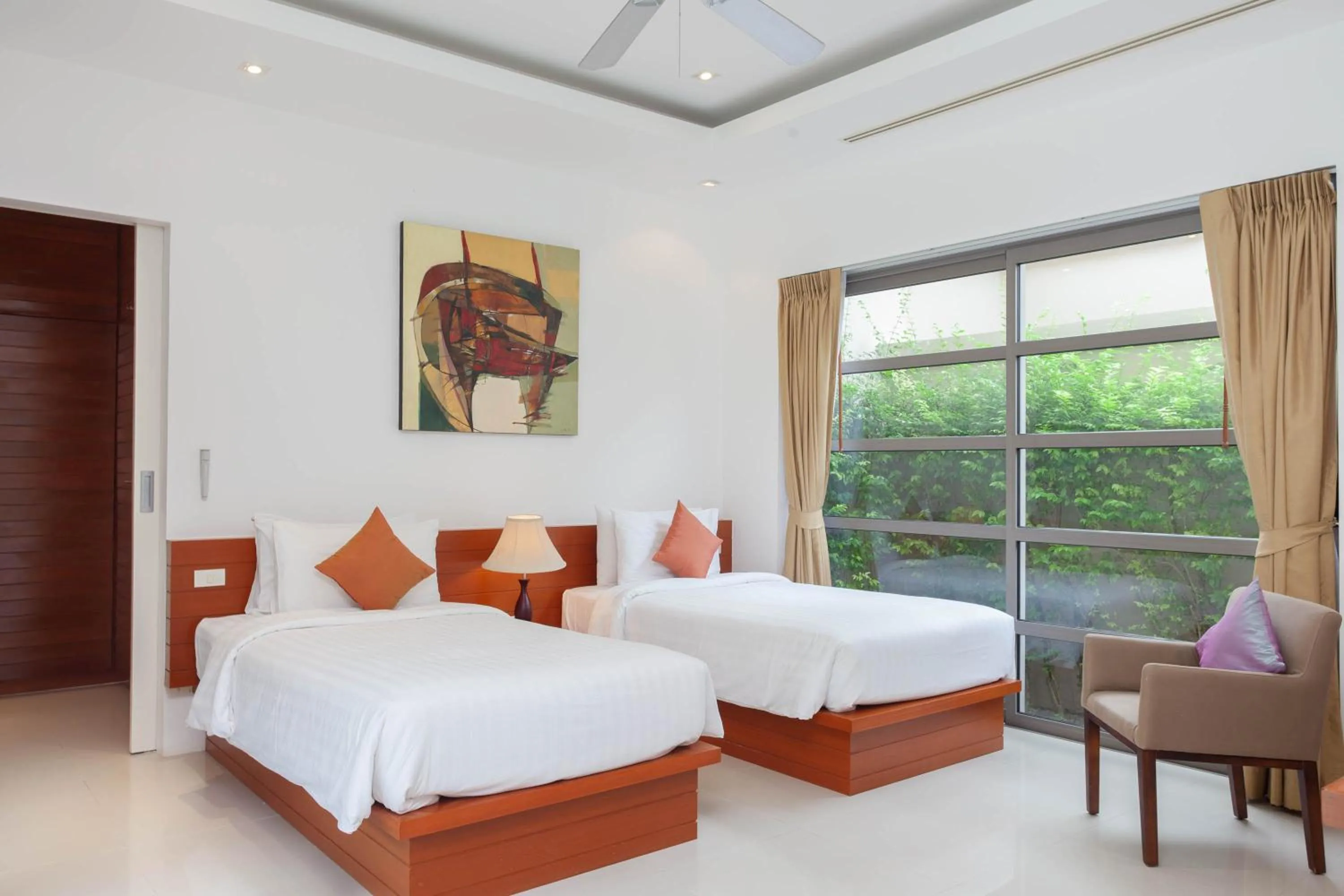 Bedroom, Bed in The Residence Resort