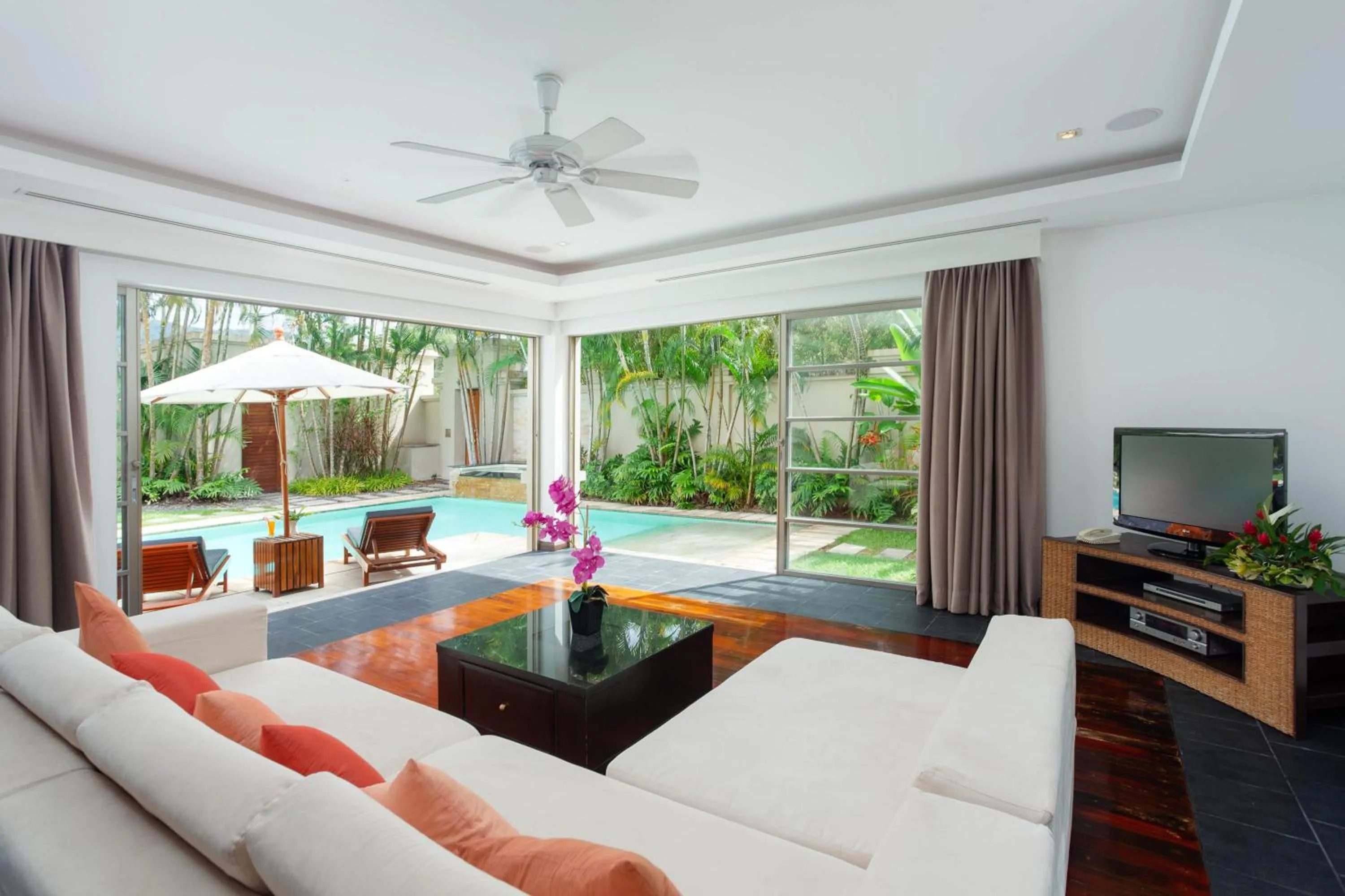 Living room in The Residence Resort