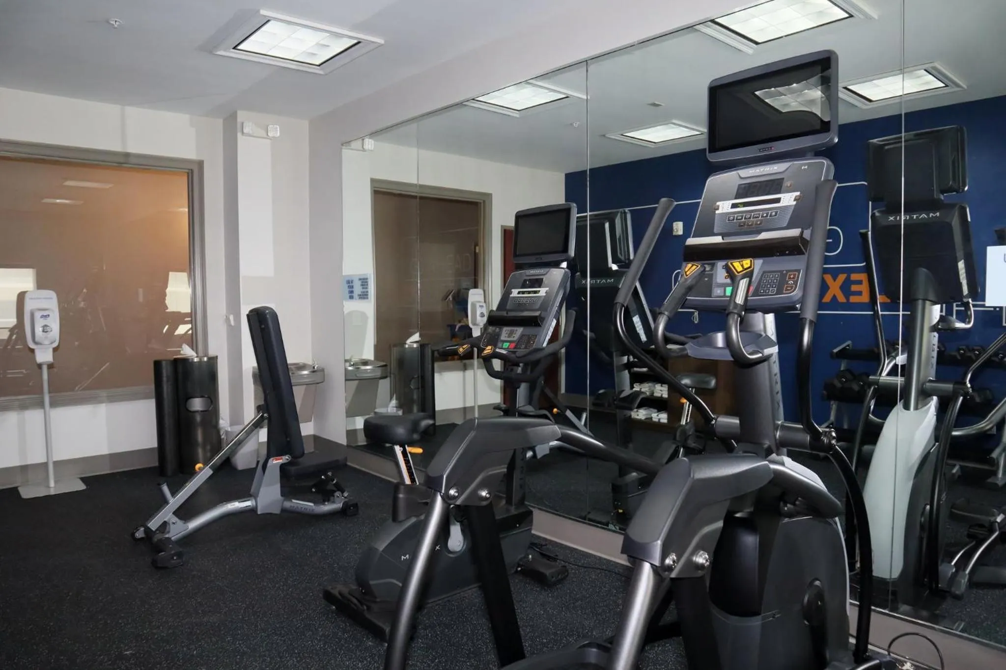 Fitness centre/facilities in Holiday Inn Express Baton Rouge North by IHG