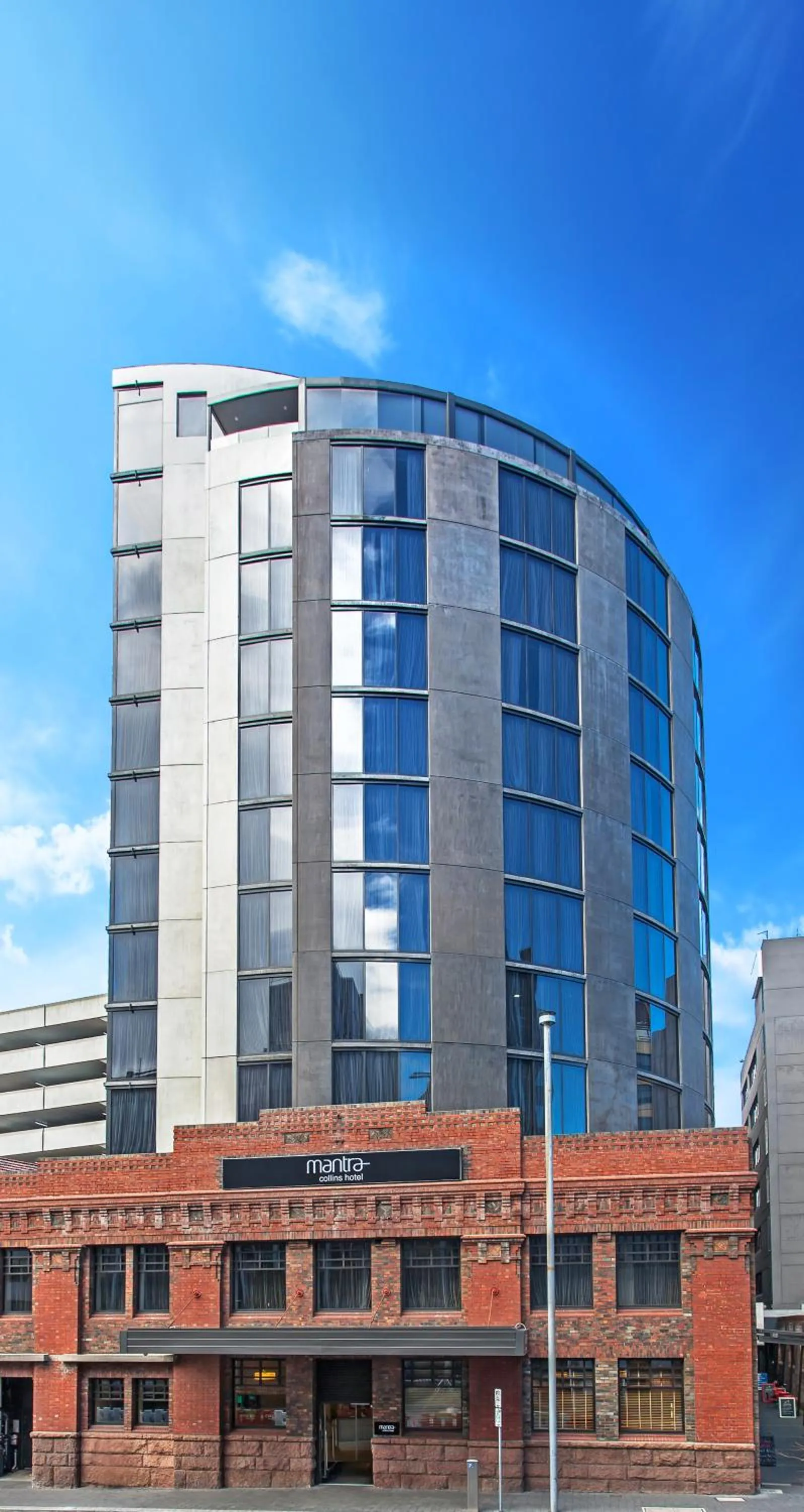 Facade/entrance in Mantra Collins Hotel