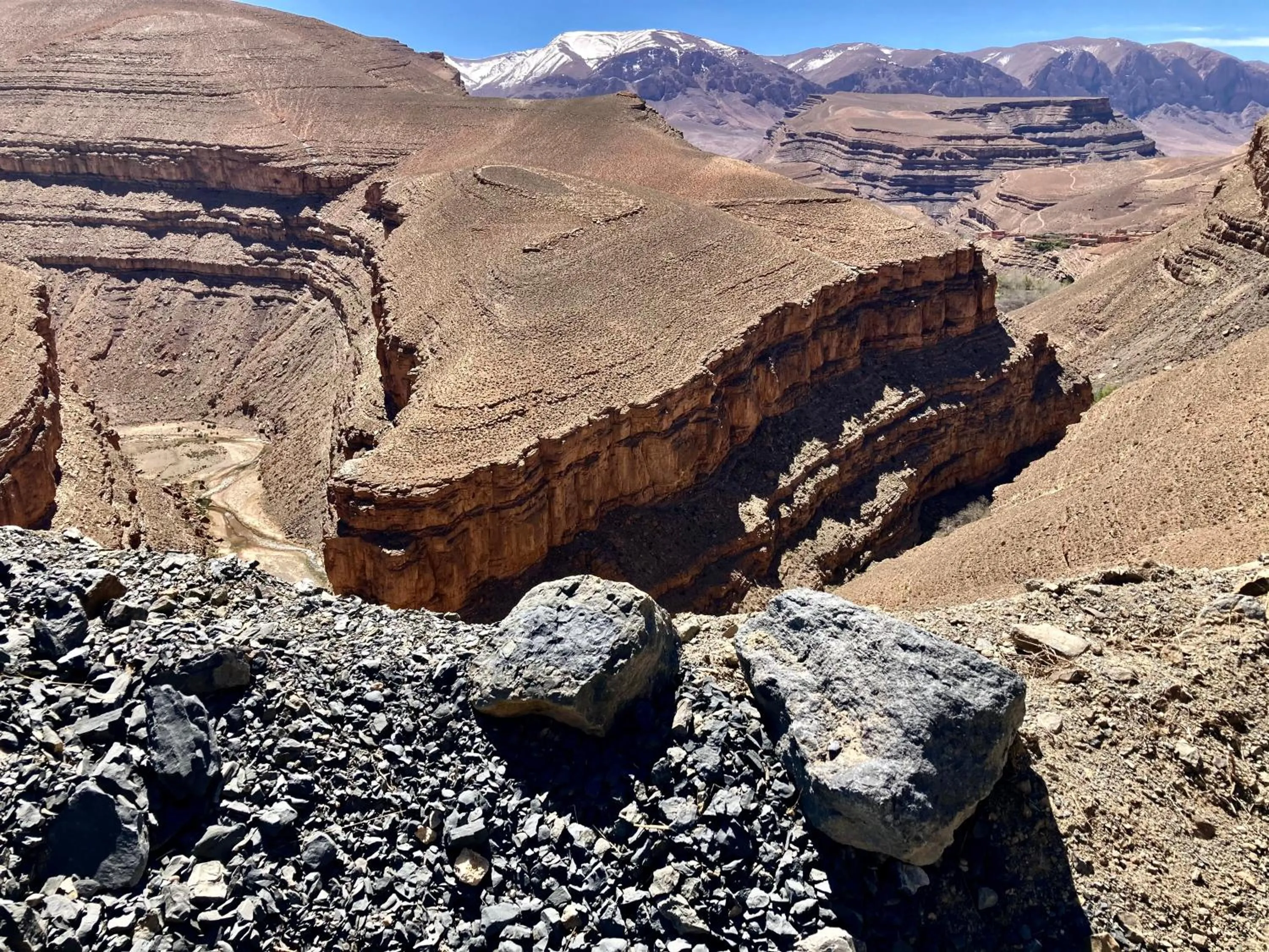 Natural landscape in Les 4 Saisons Du Dades