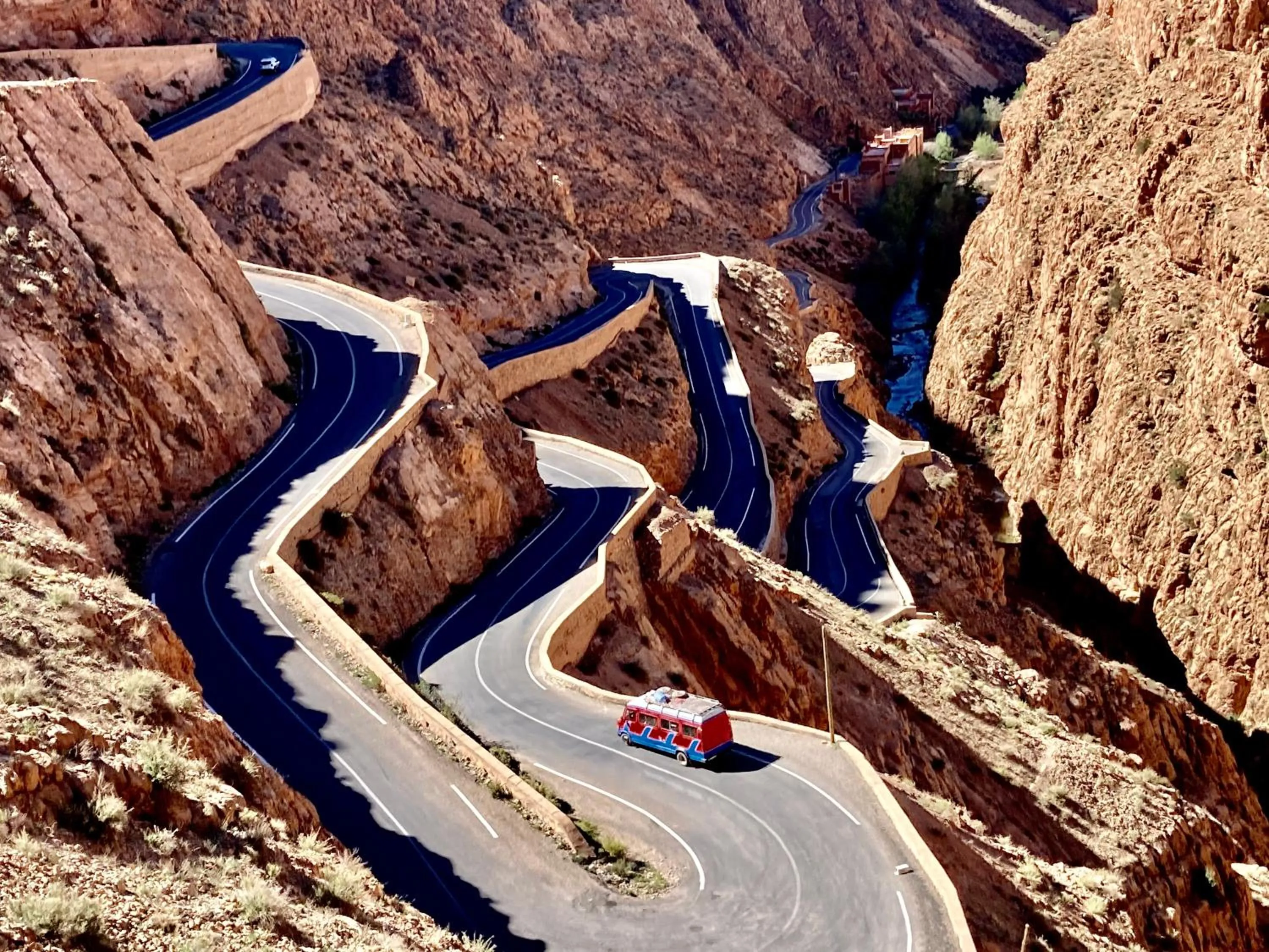 Natural landscape in Les 4 Saisons Du Dades