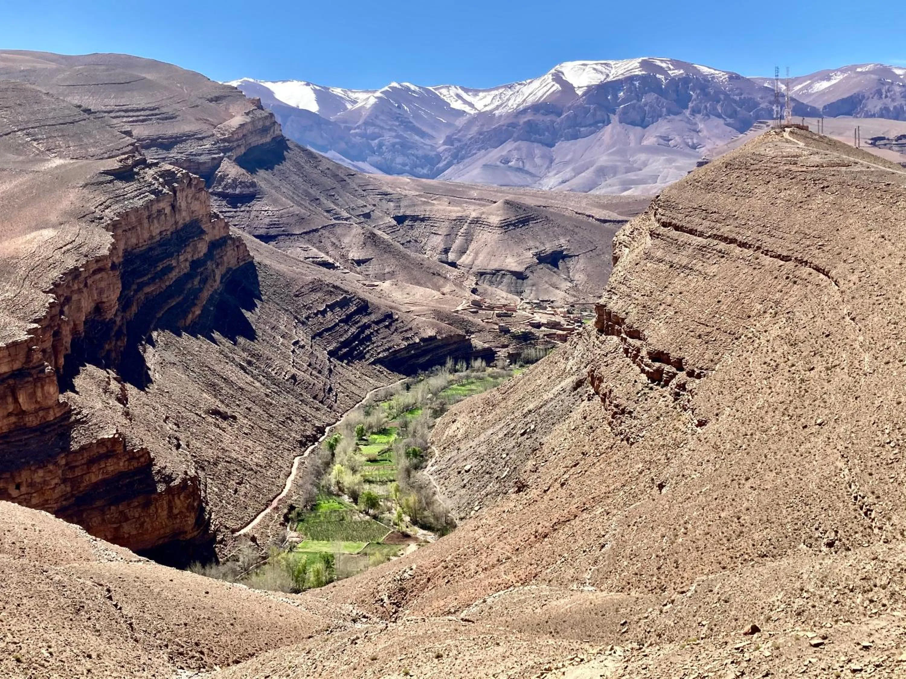 Natural landscape in Les 4 Saisons Du Dades